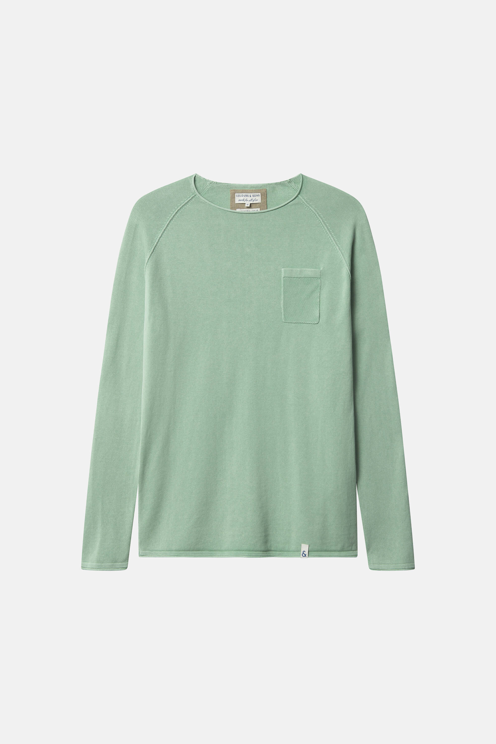 Basic Jumper Pocket Mint - Main Image
