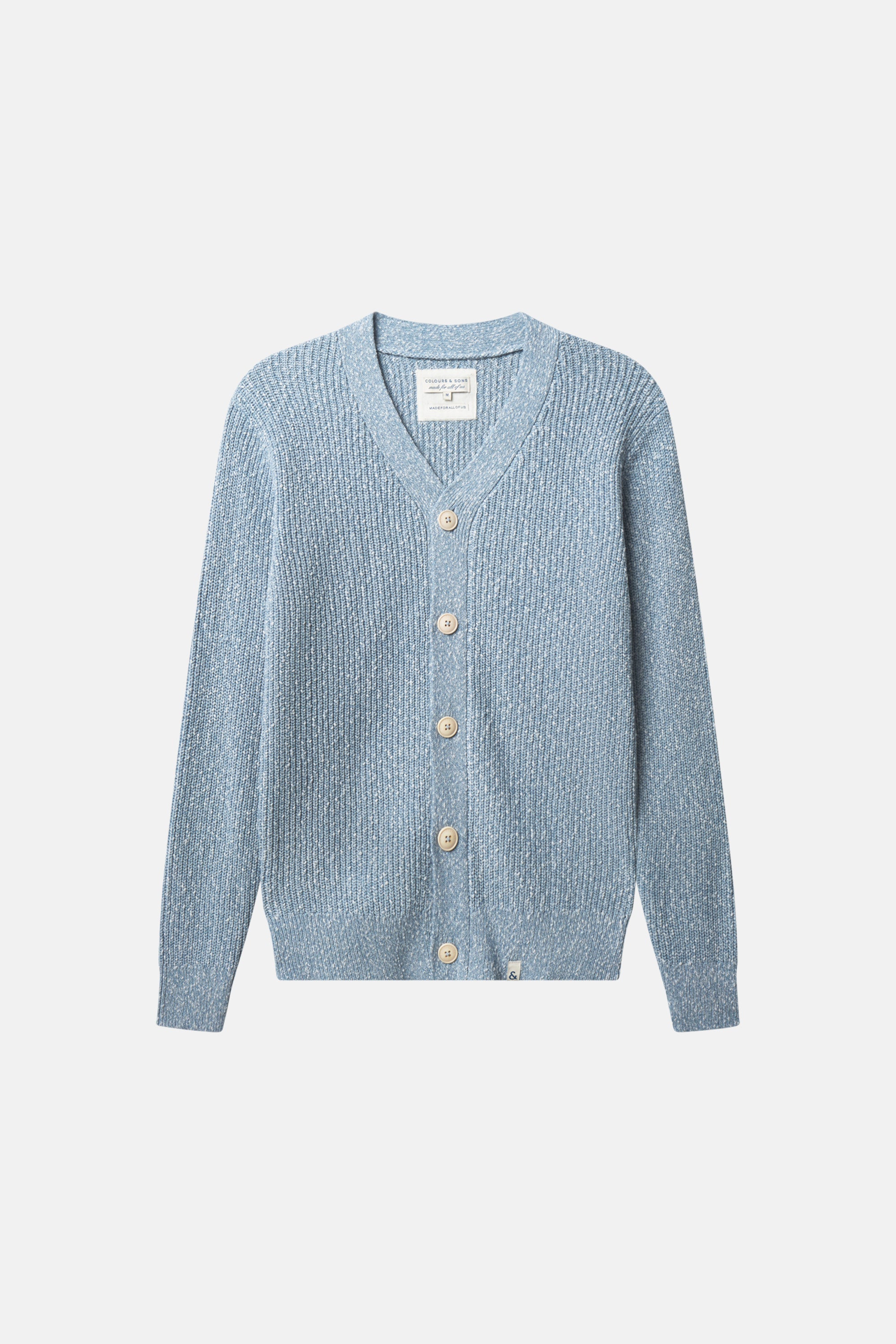 Cardigan Two-Tone Dove - Main Image