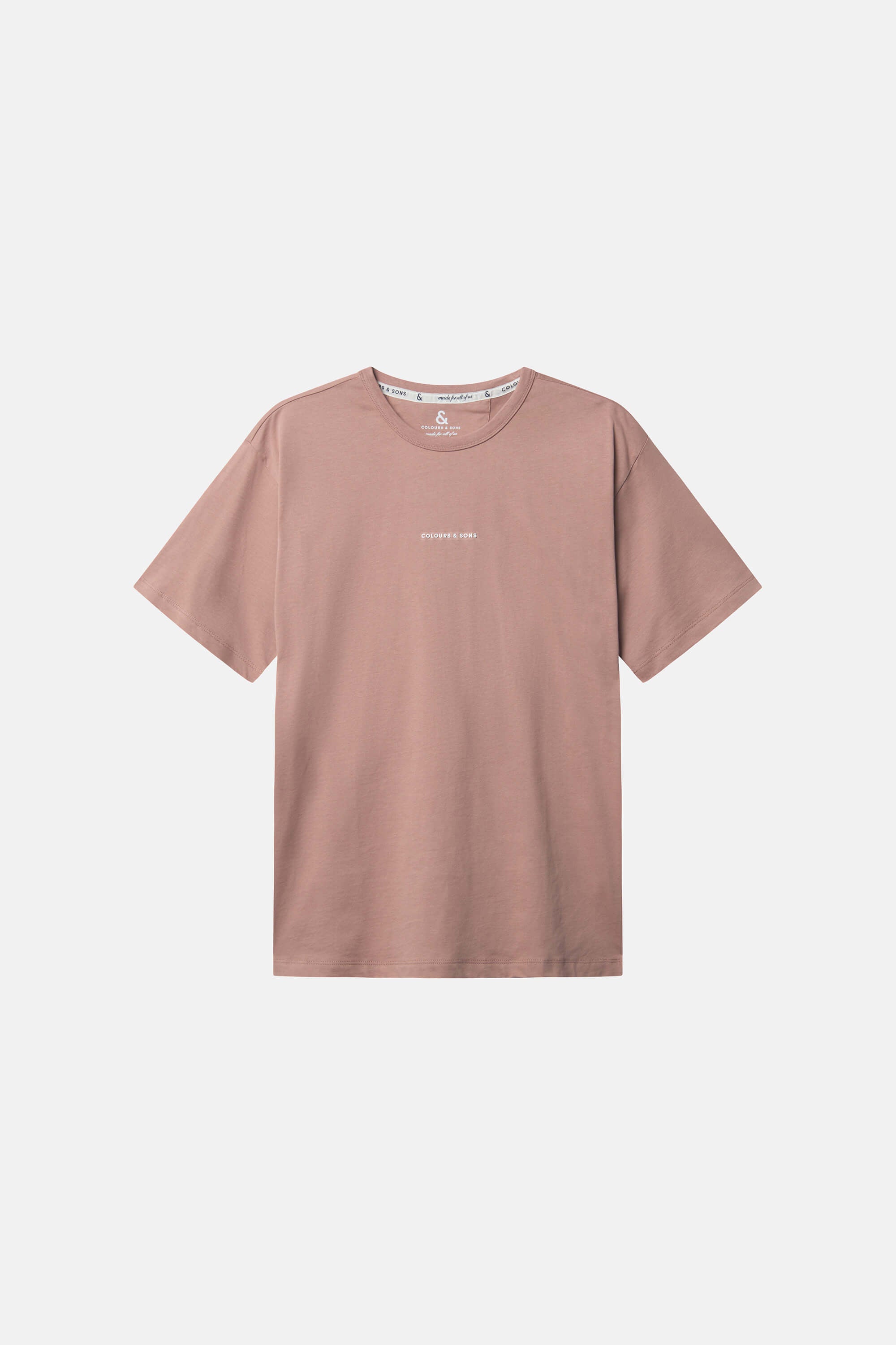 Herren T-Shirt,orange, 100% Baumwolle von Colours & Sons