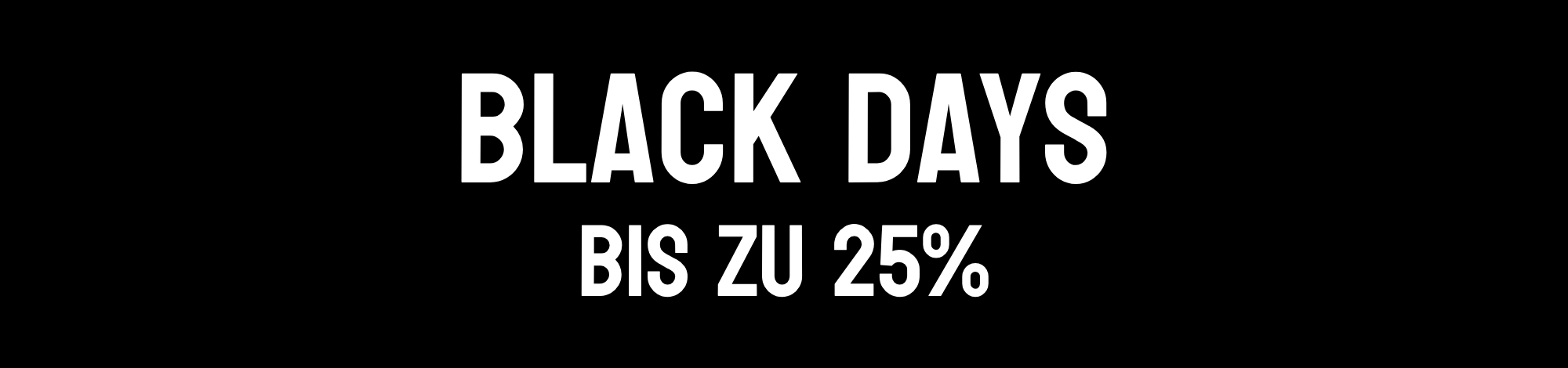 bis 25%