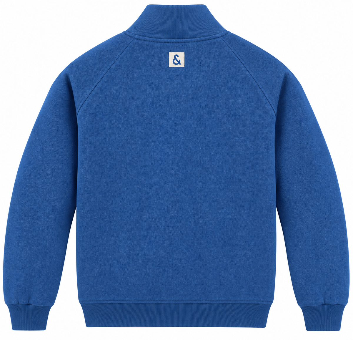 Blouson Herringbone Leinen Blend- Royal