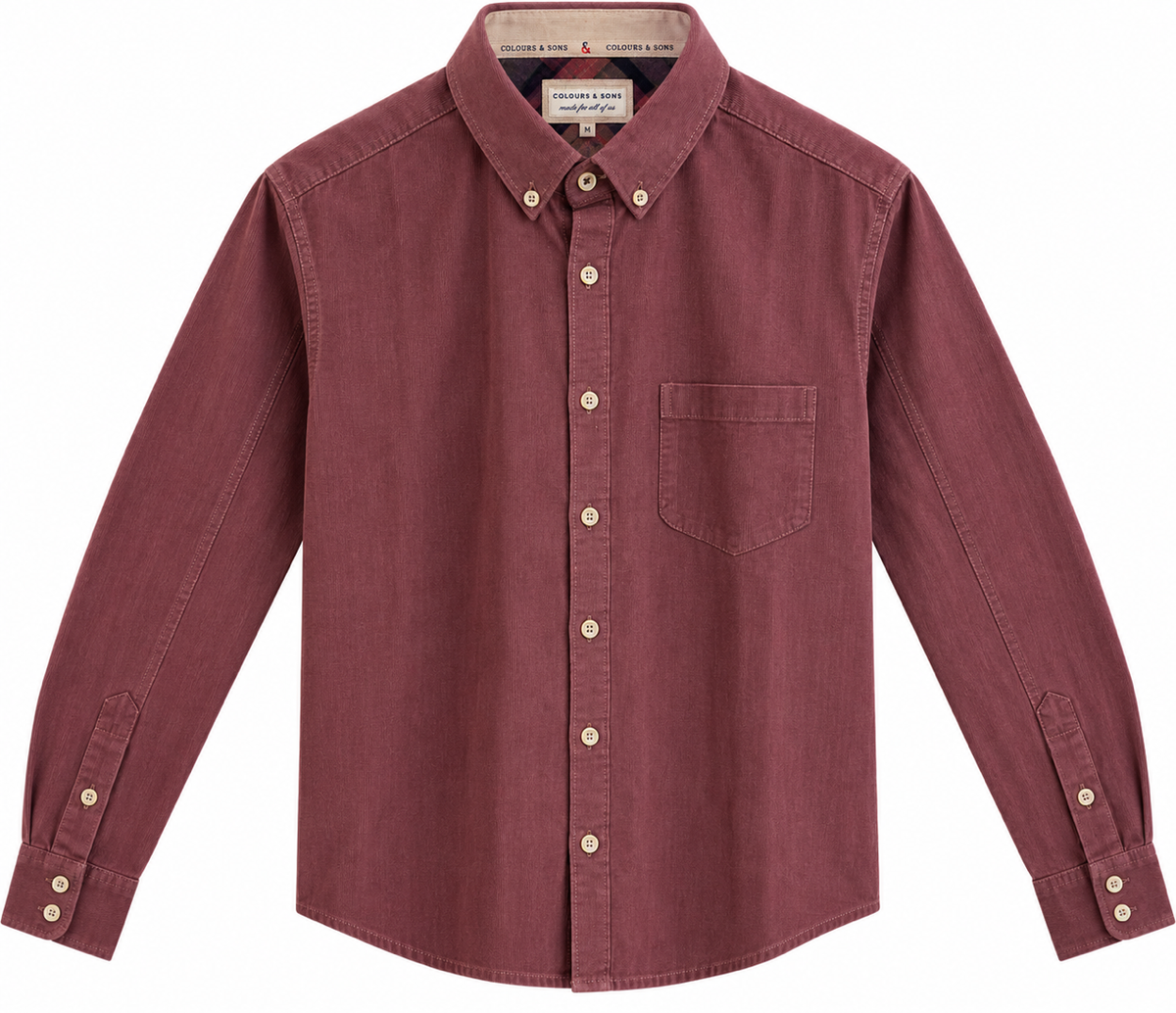 Cord Hemd - Mauve