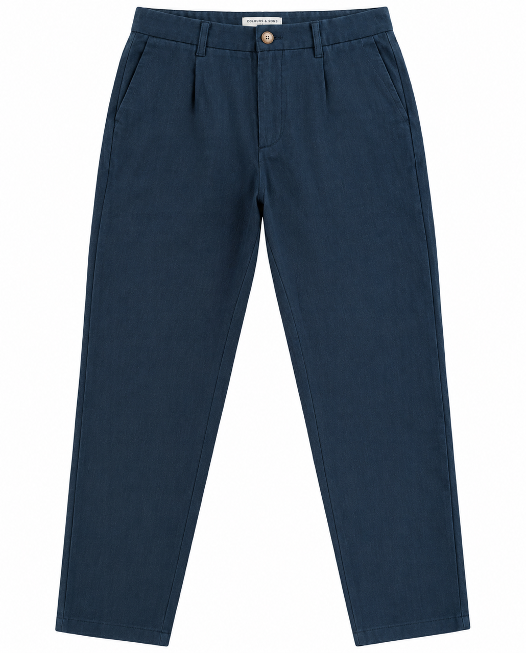 Chino Linen Blend - Navy