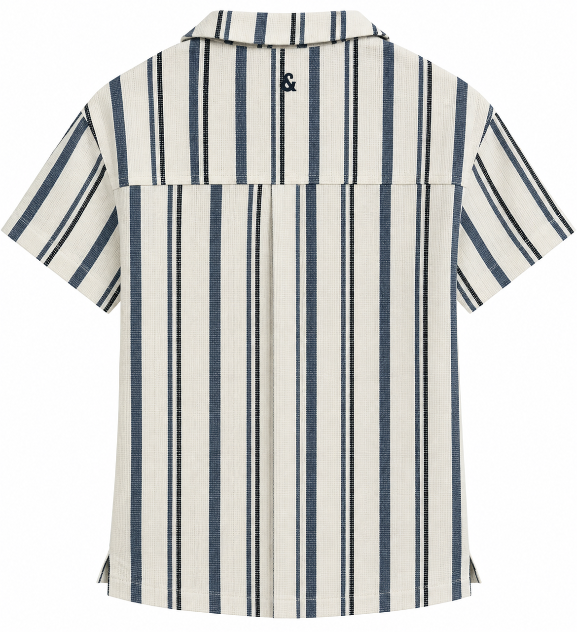 Camp Collar Beach Shirt - Blue Beach