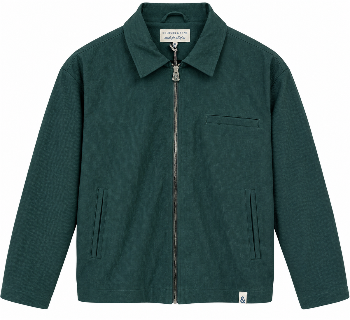 Seersucker Overshirt - Green