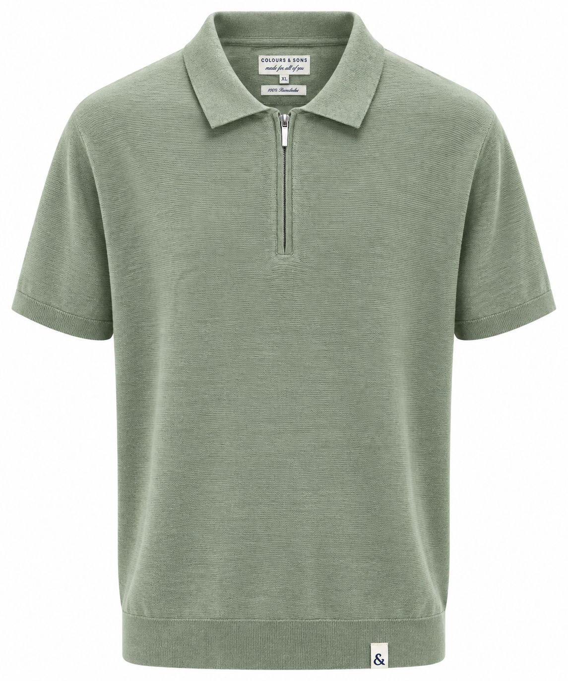 Polo Zip - Wasabi