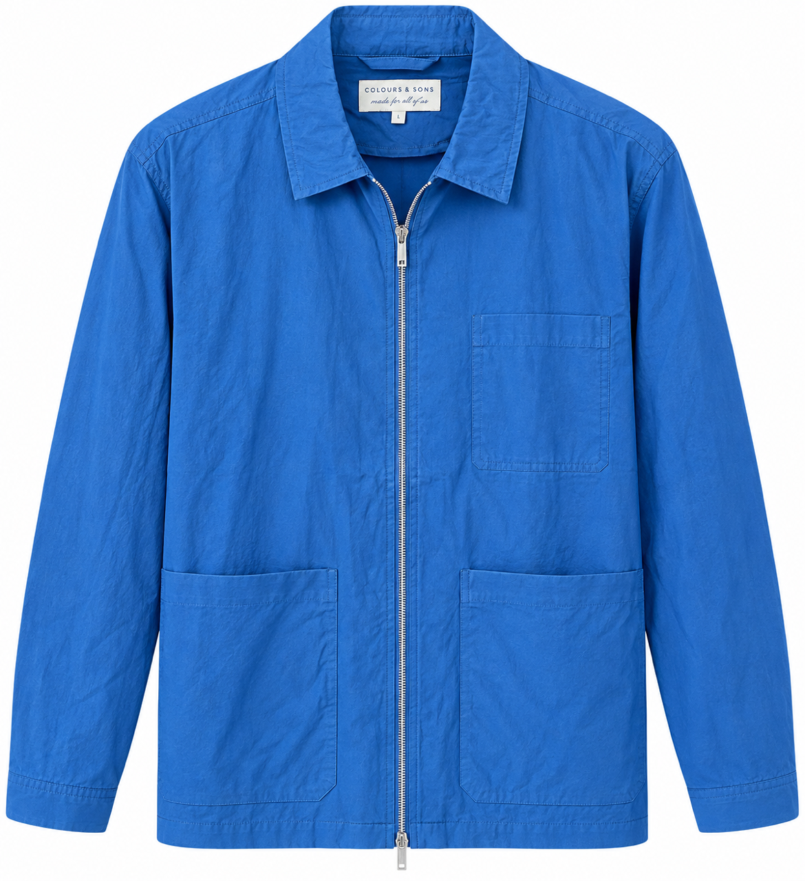 Overshirt mit Zip