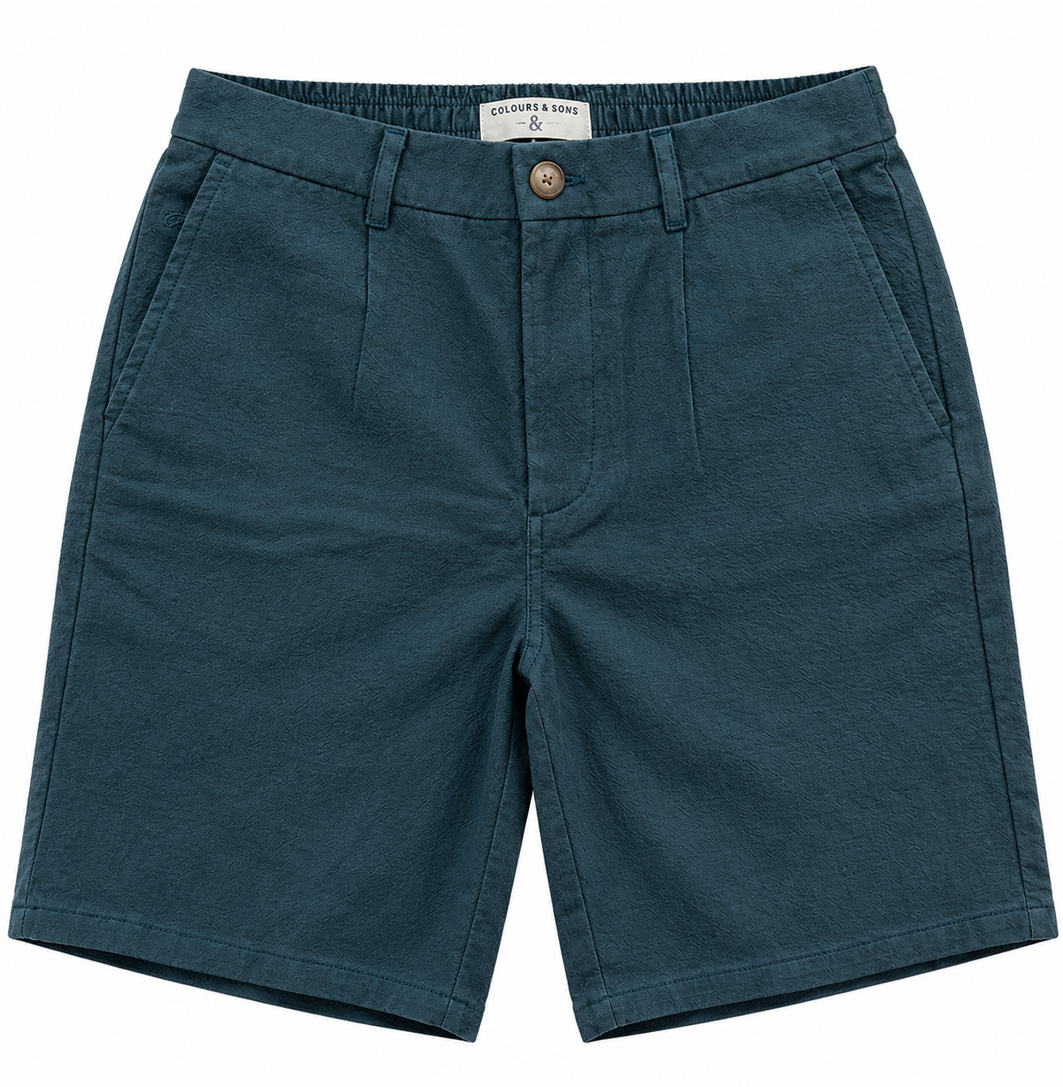 Linen Blend Chino Shorts - Laurel