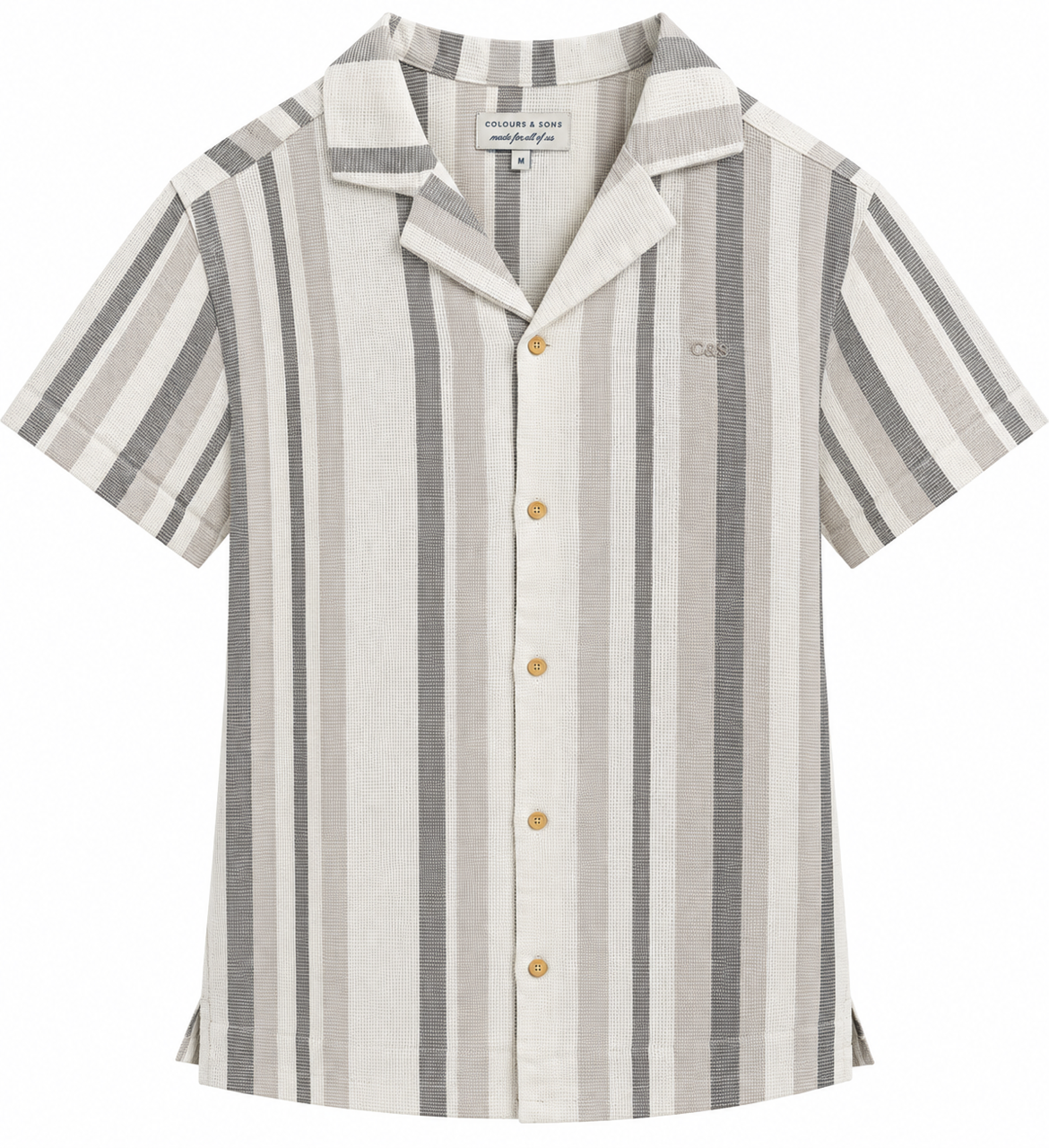 Camp Collar Beach Shirt - Sandy Beach