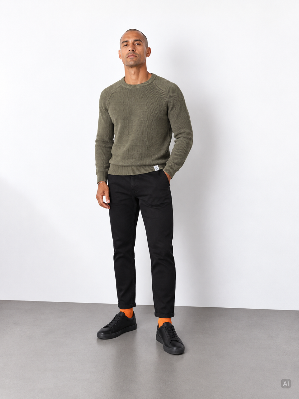 Roundneck Basic - Olive