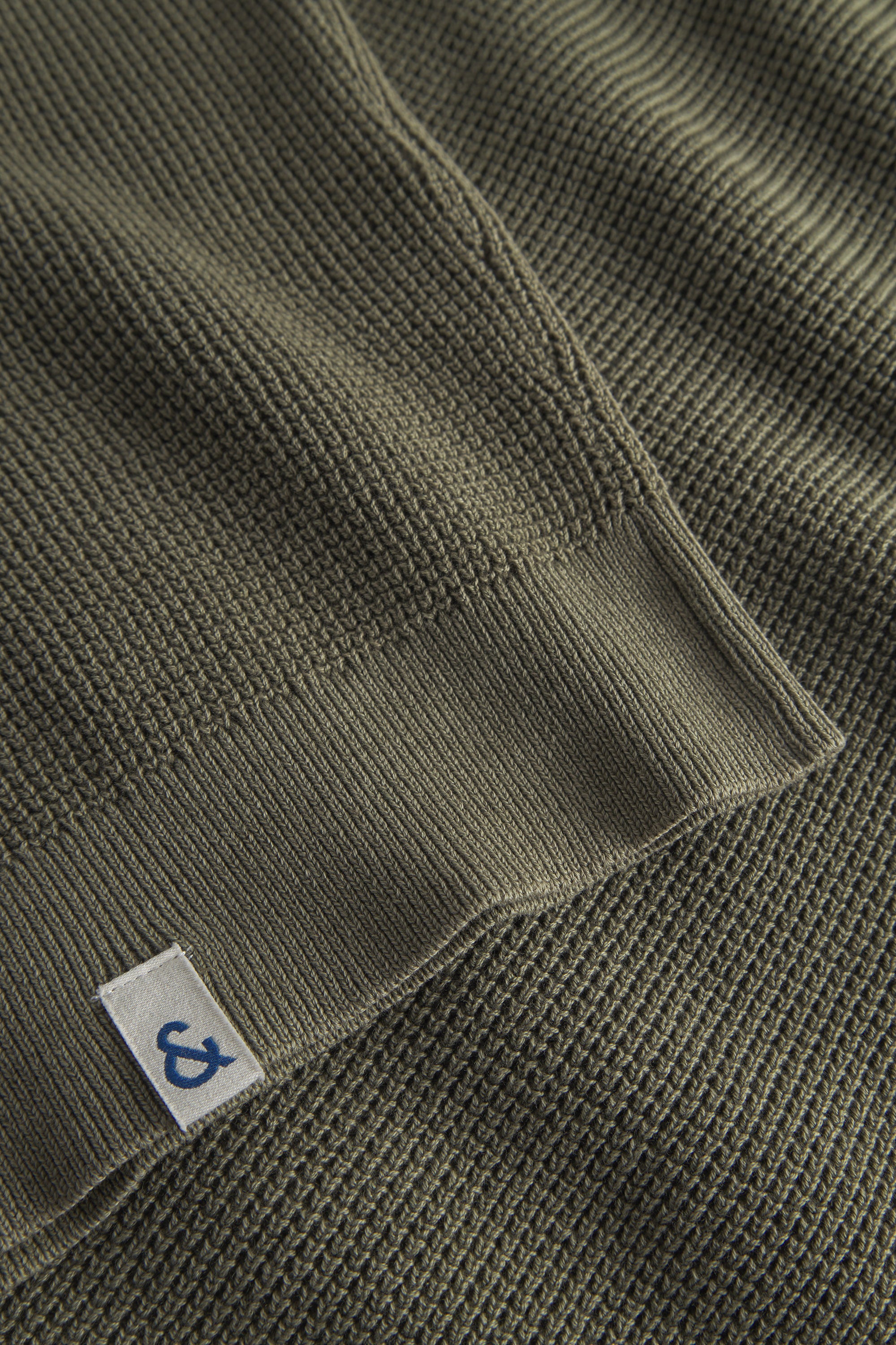 Herren Sweatshirt, oliv, 100% Baumwolle von Colours & Sons