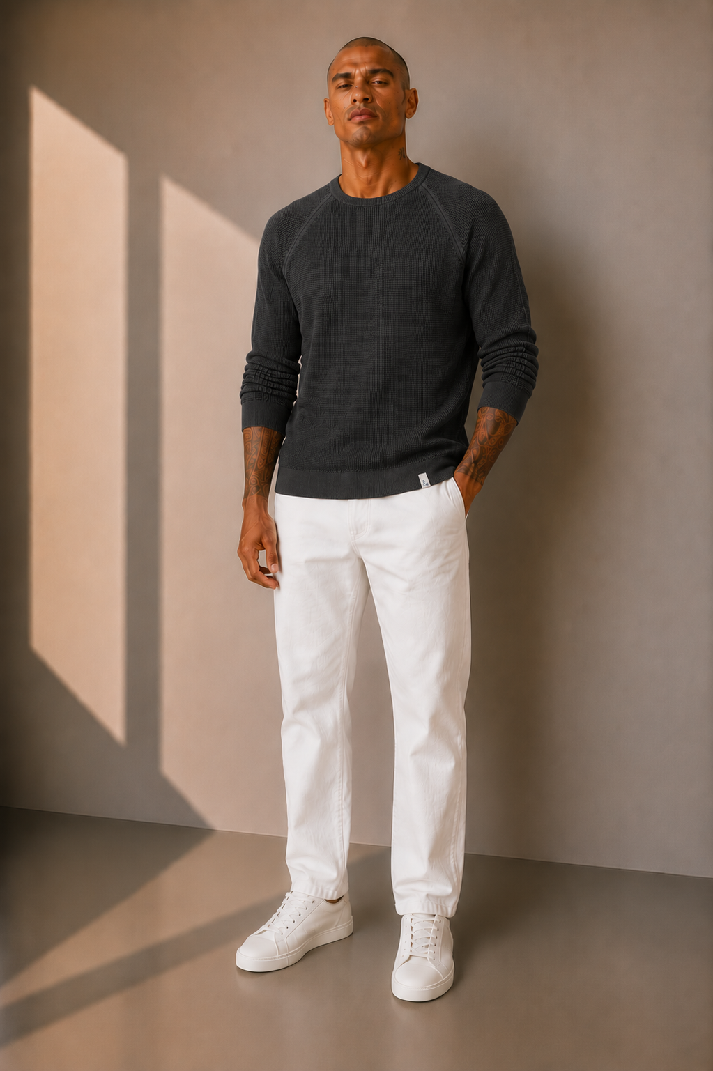 Roundneck Basic - Anthracite