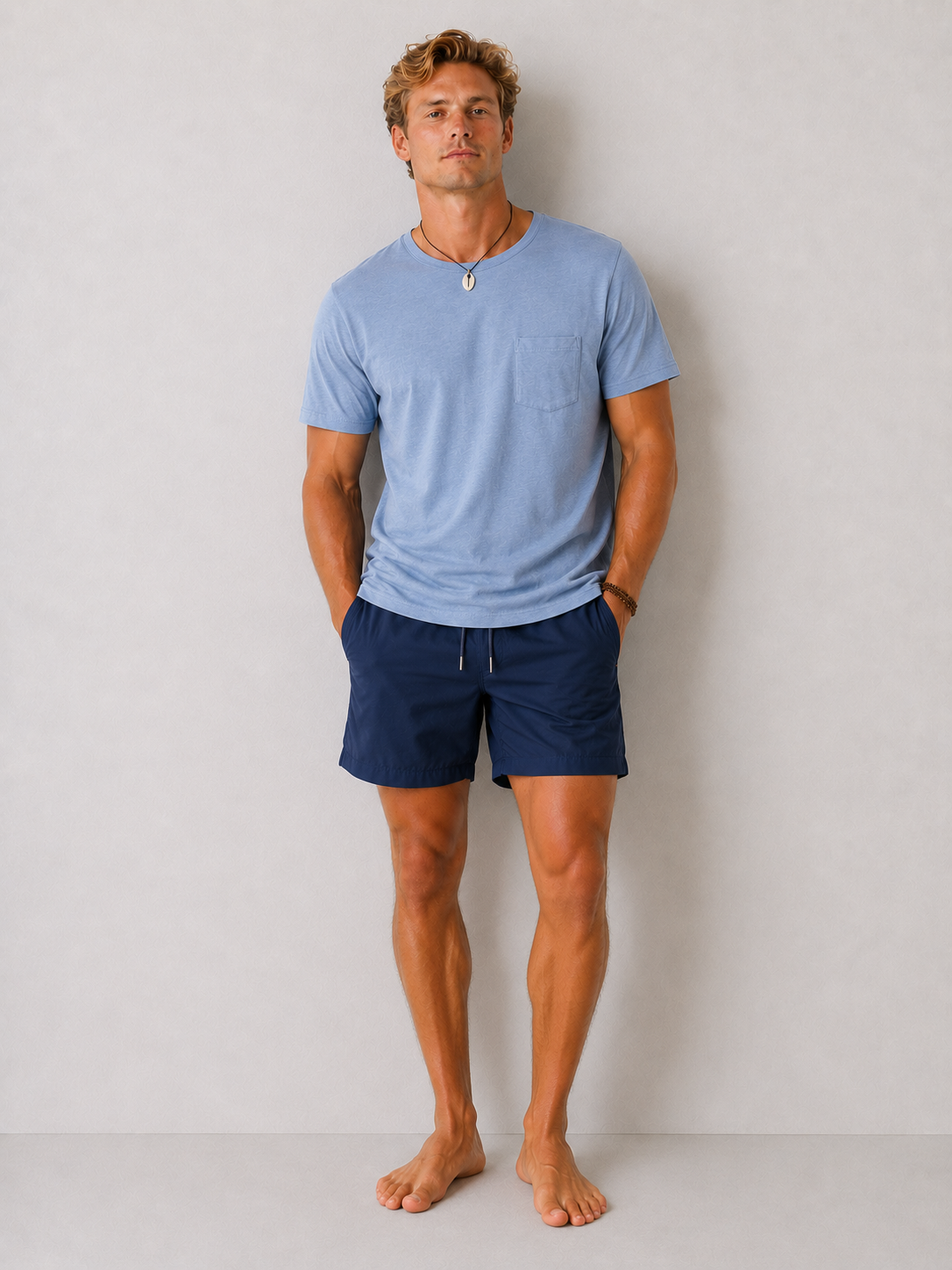 T-Shirt Slub - Denim