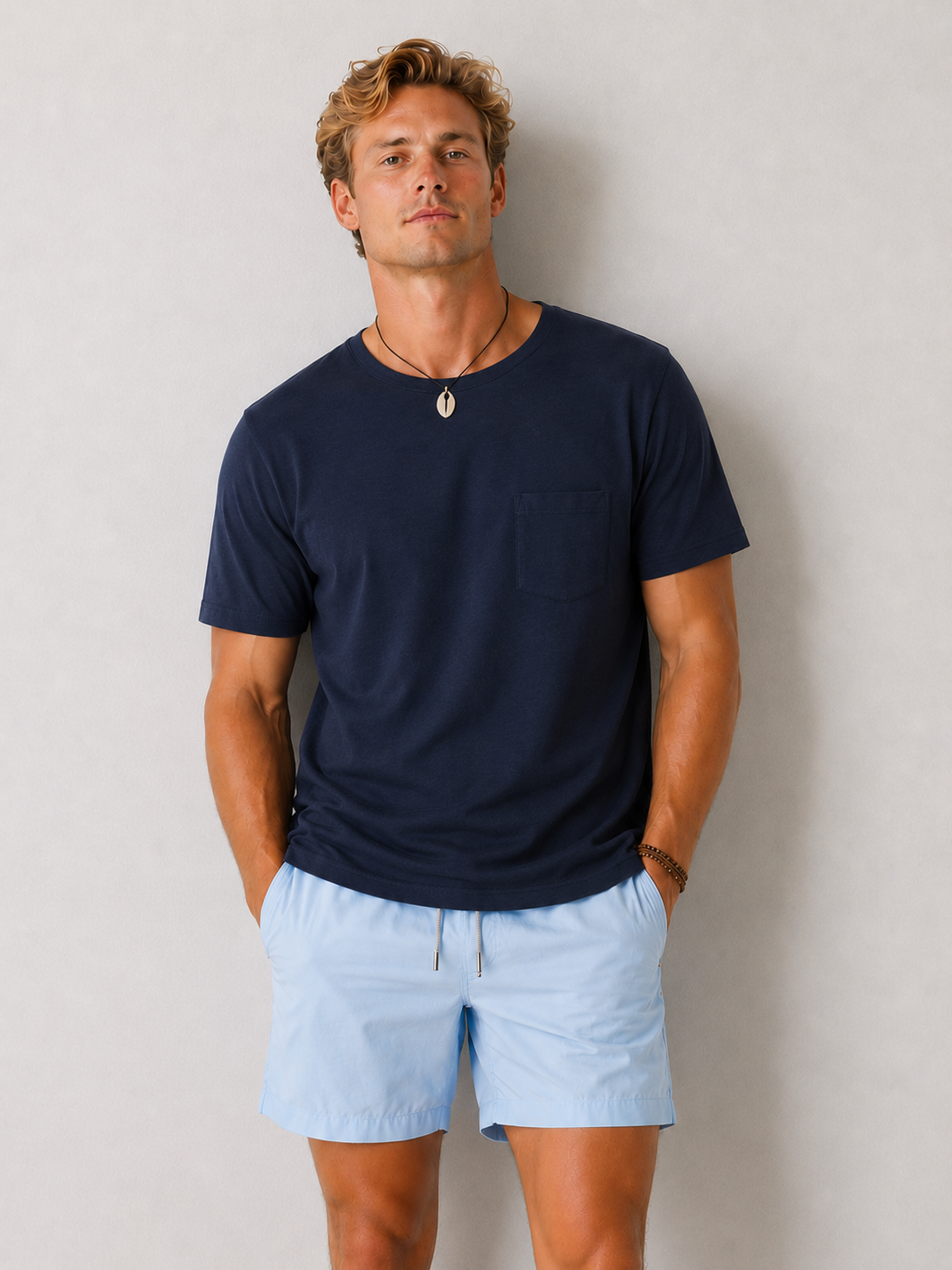 T-Shirt Slub - Navy