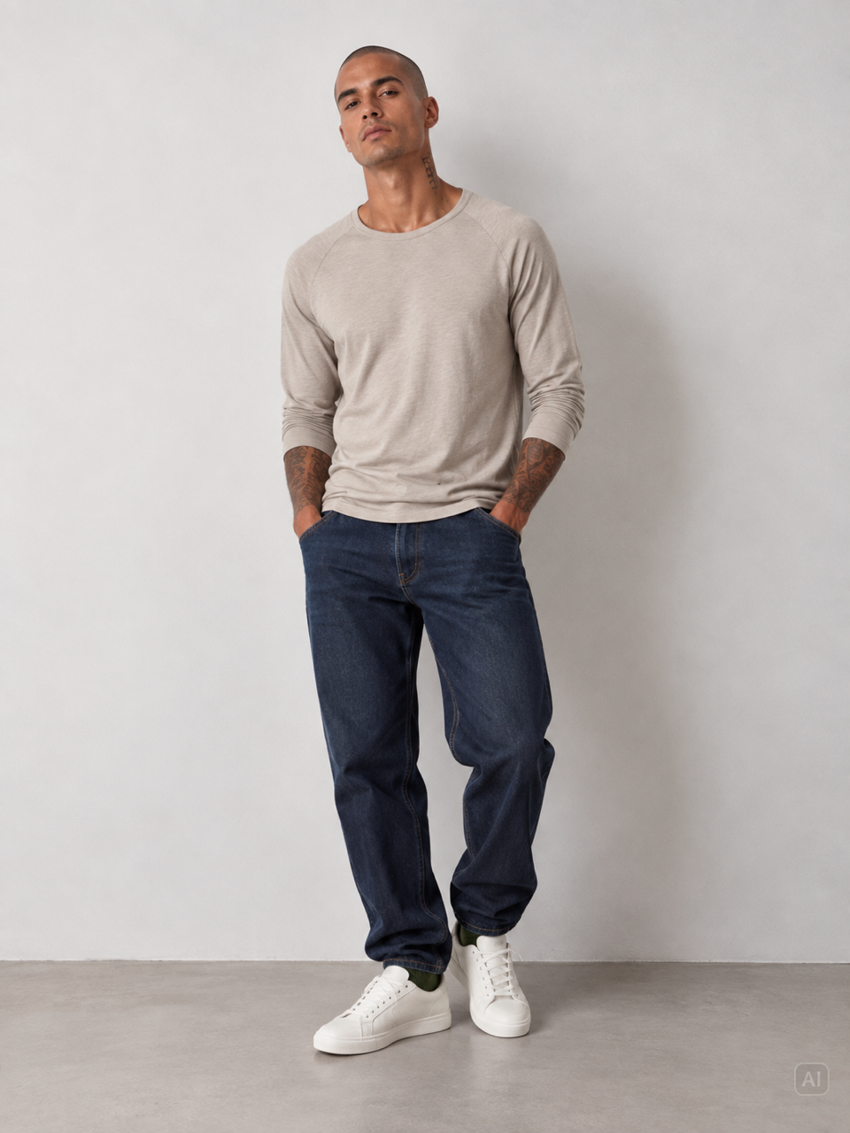 Longsleeve Slub - Tent