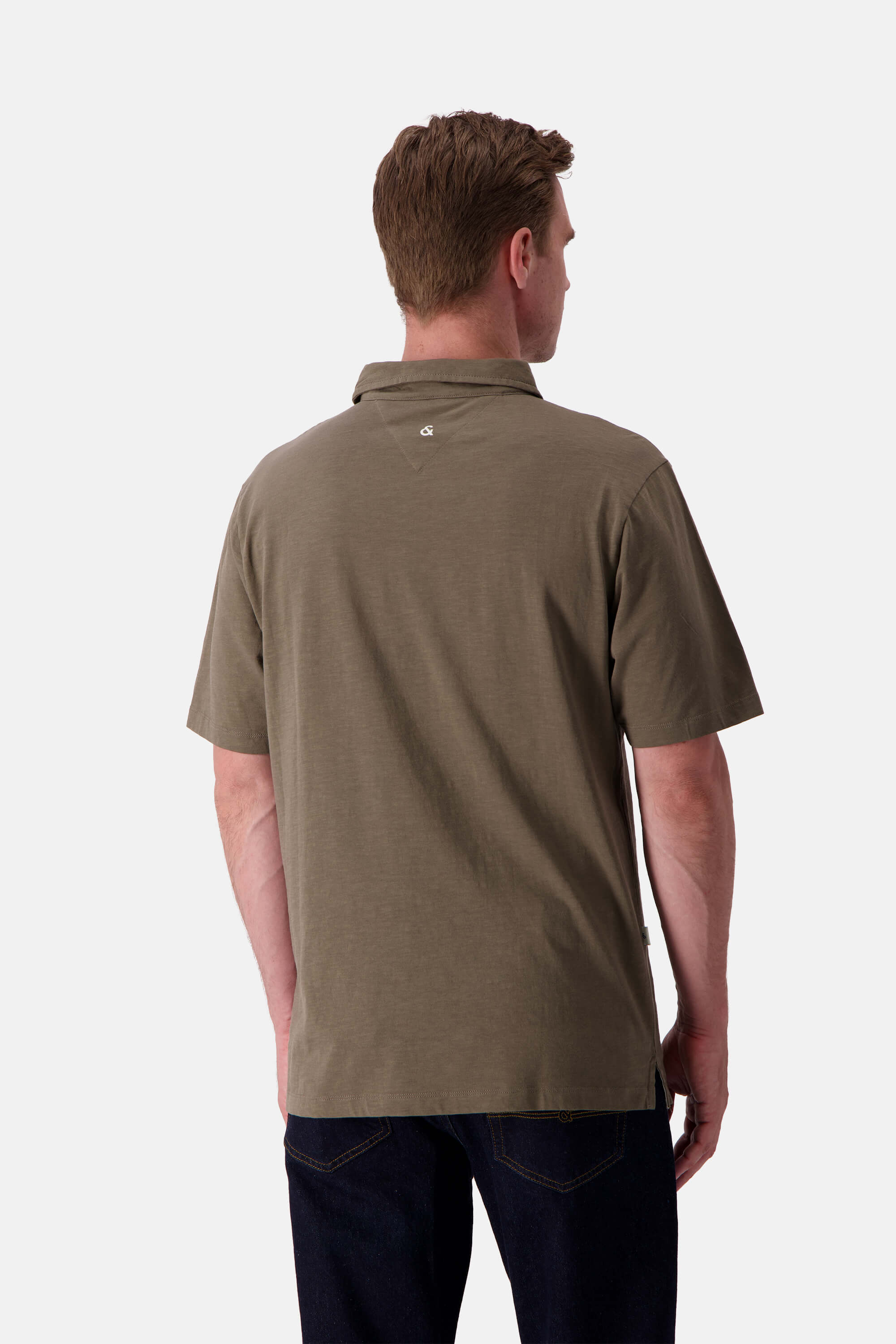 Poloshirt Slub - Olive