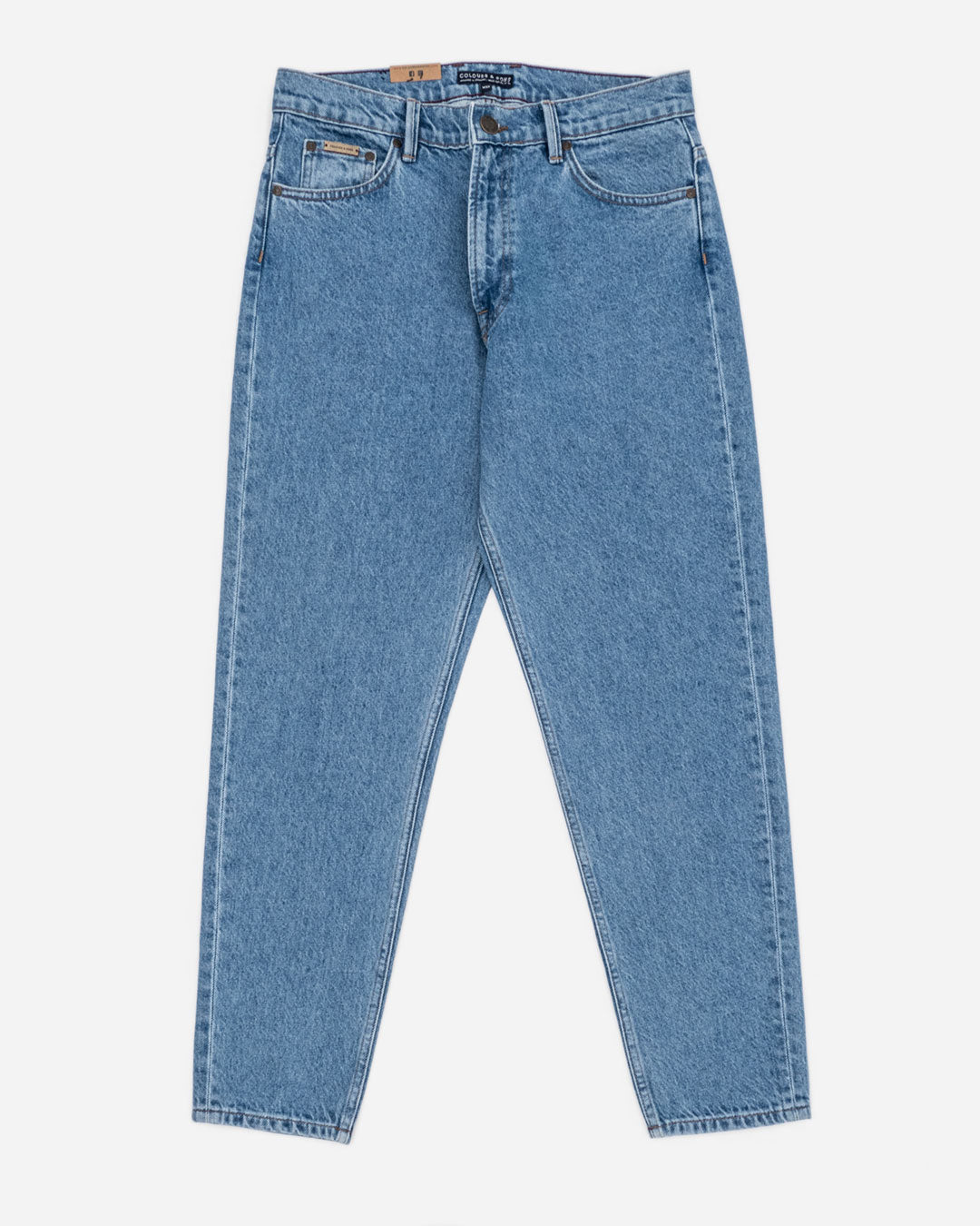 Denim Cropped Stretch - Washed Blue