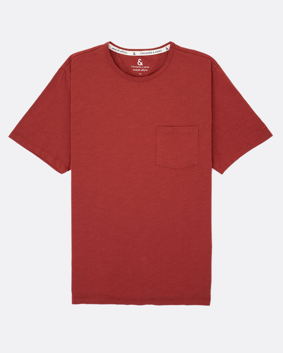 T-Shirt Slub - Brick