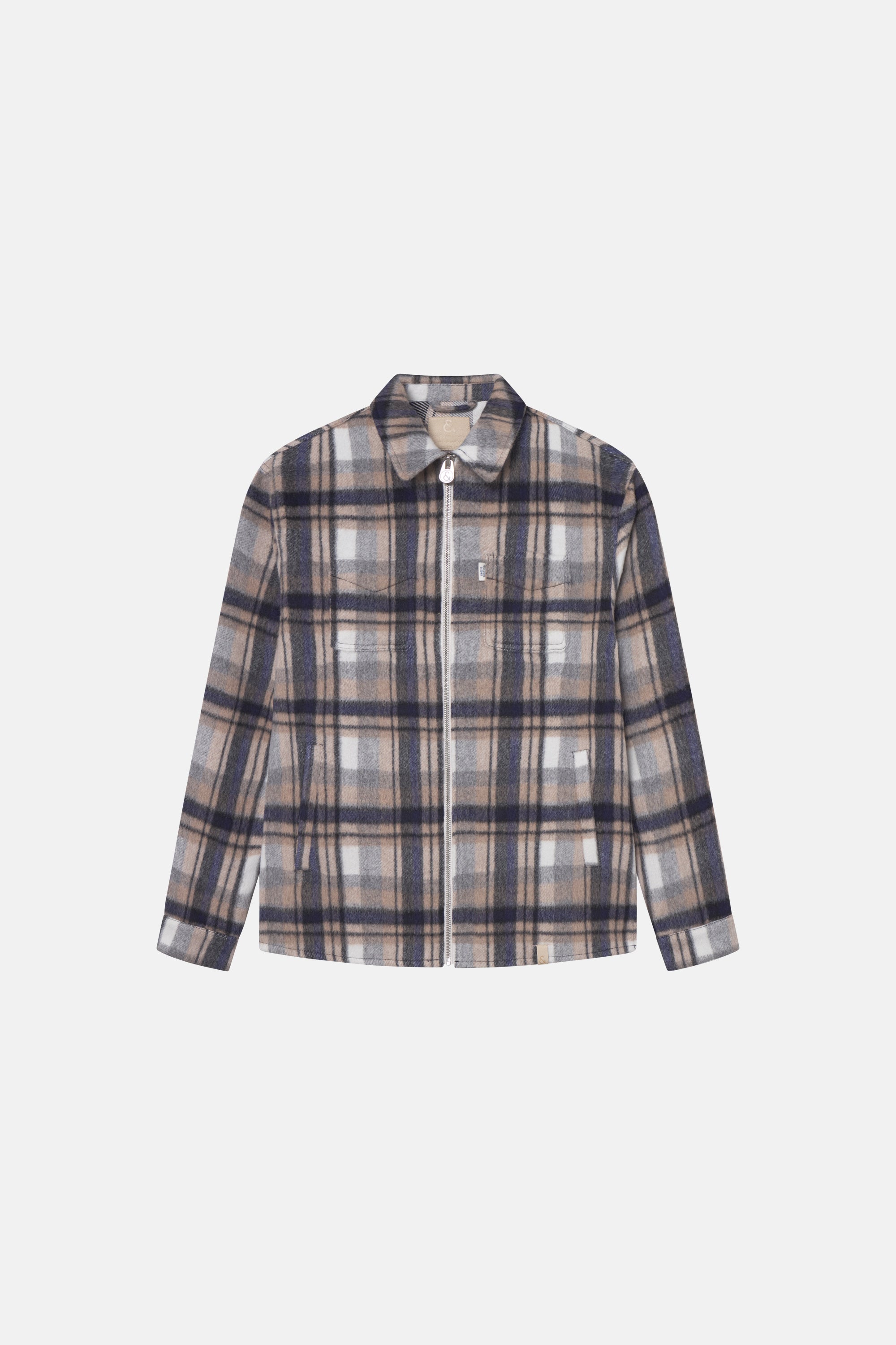 Worker Jacket Zipped - River Check