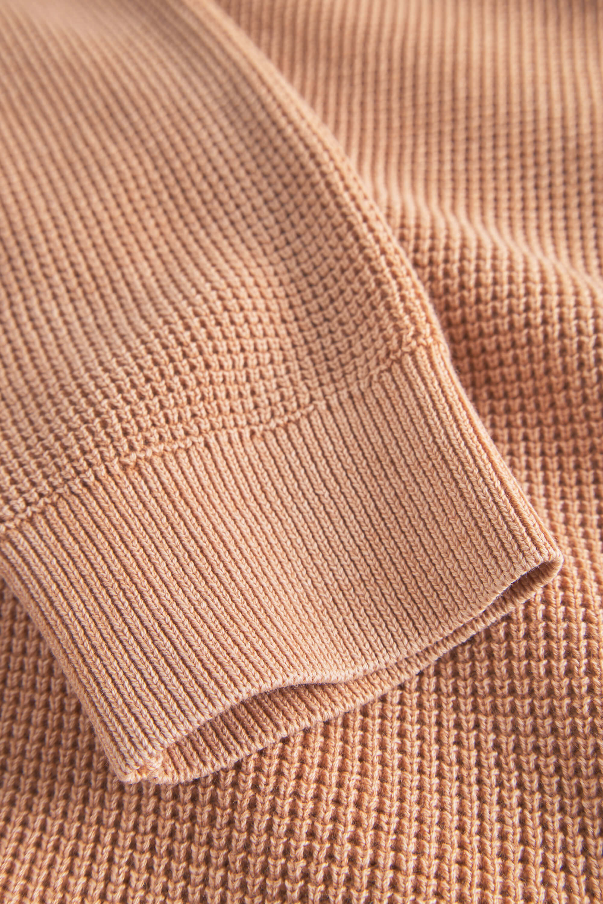 Herren Pullover, orange, 100% Baumwolle von Colours & Sons