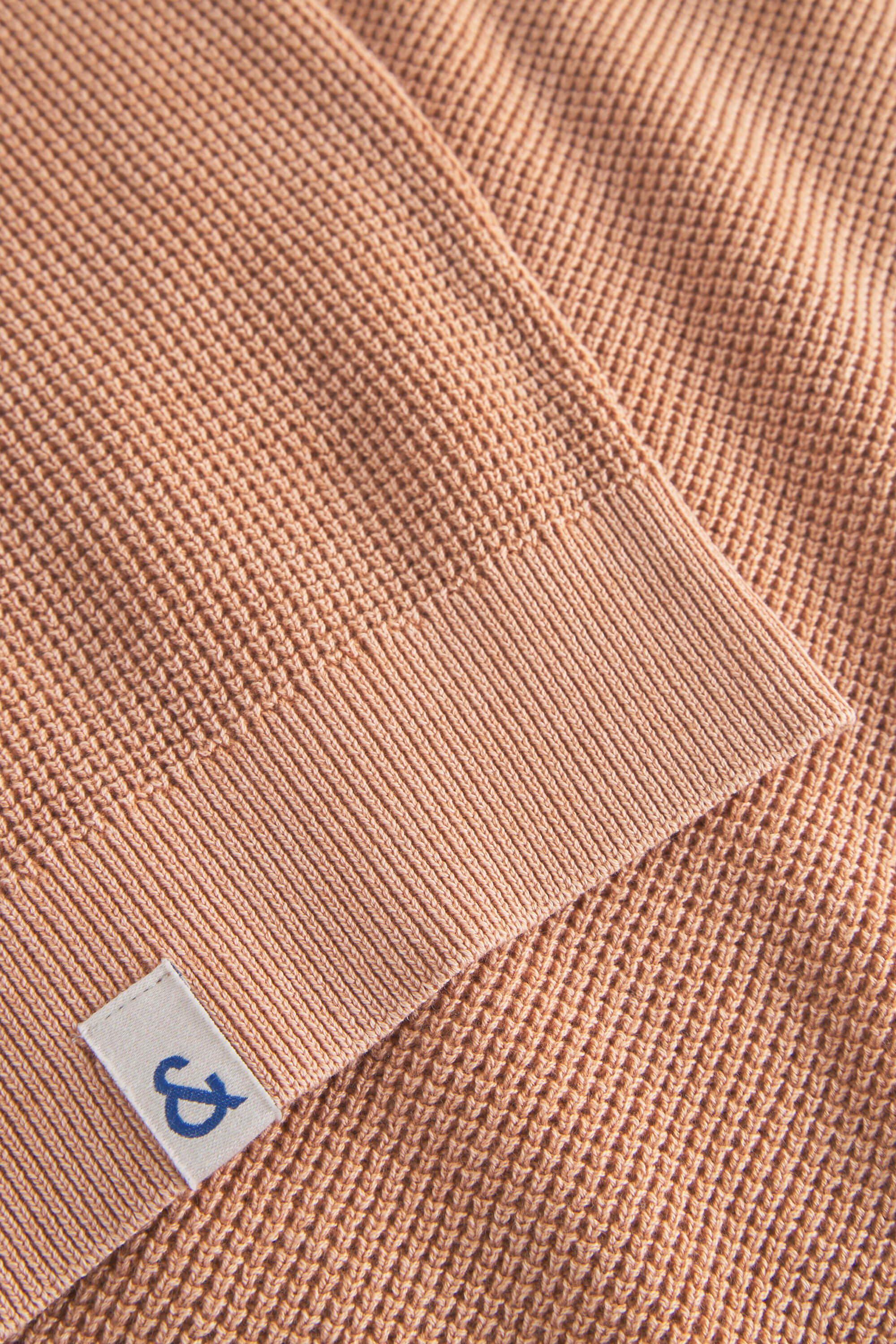 Herren Pullover, orange, 100% Baumwolle von Colours & Sons