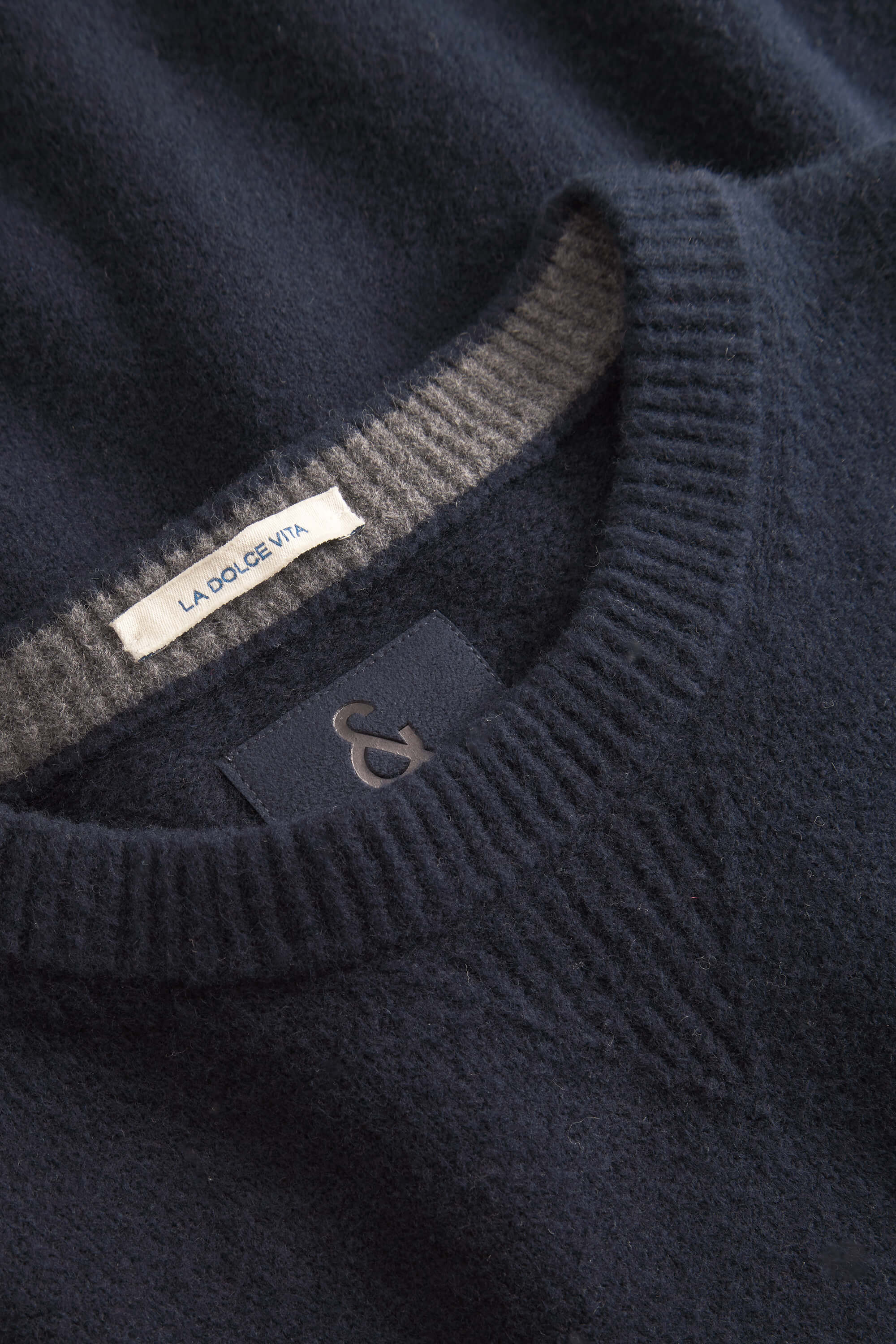 Herren Pullover von Colours & Sons , navy, Baumwoll Mischung