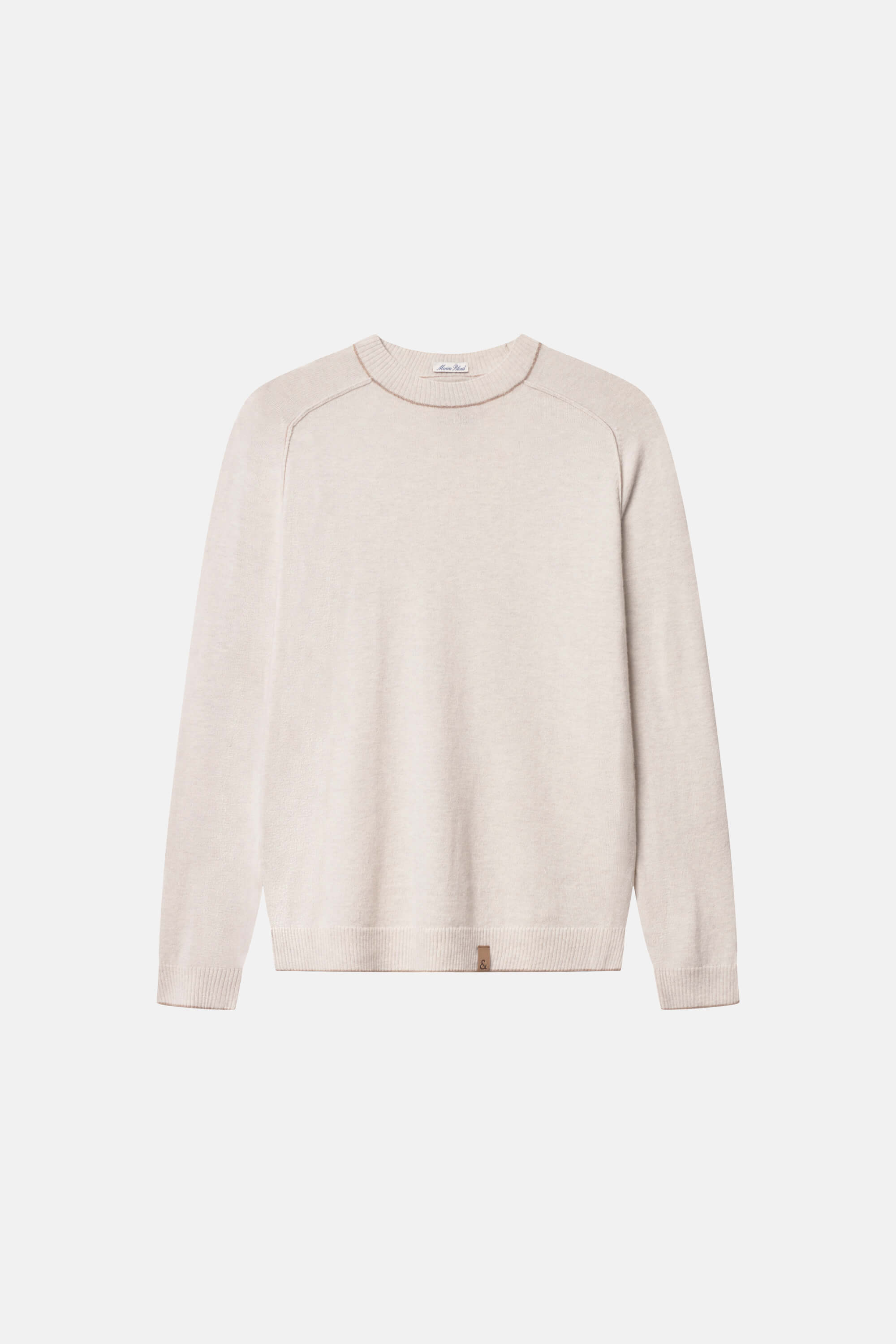 Strickpullover Merino Blend - Offwhite