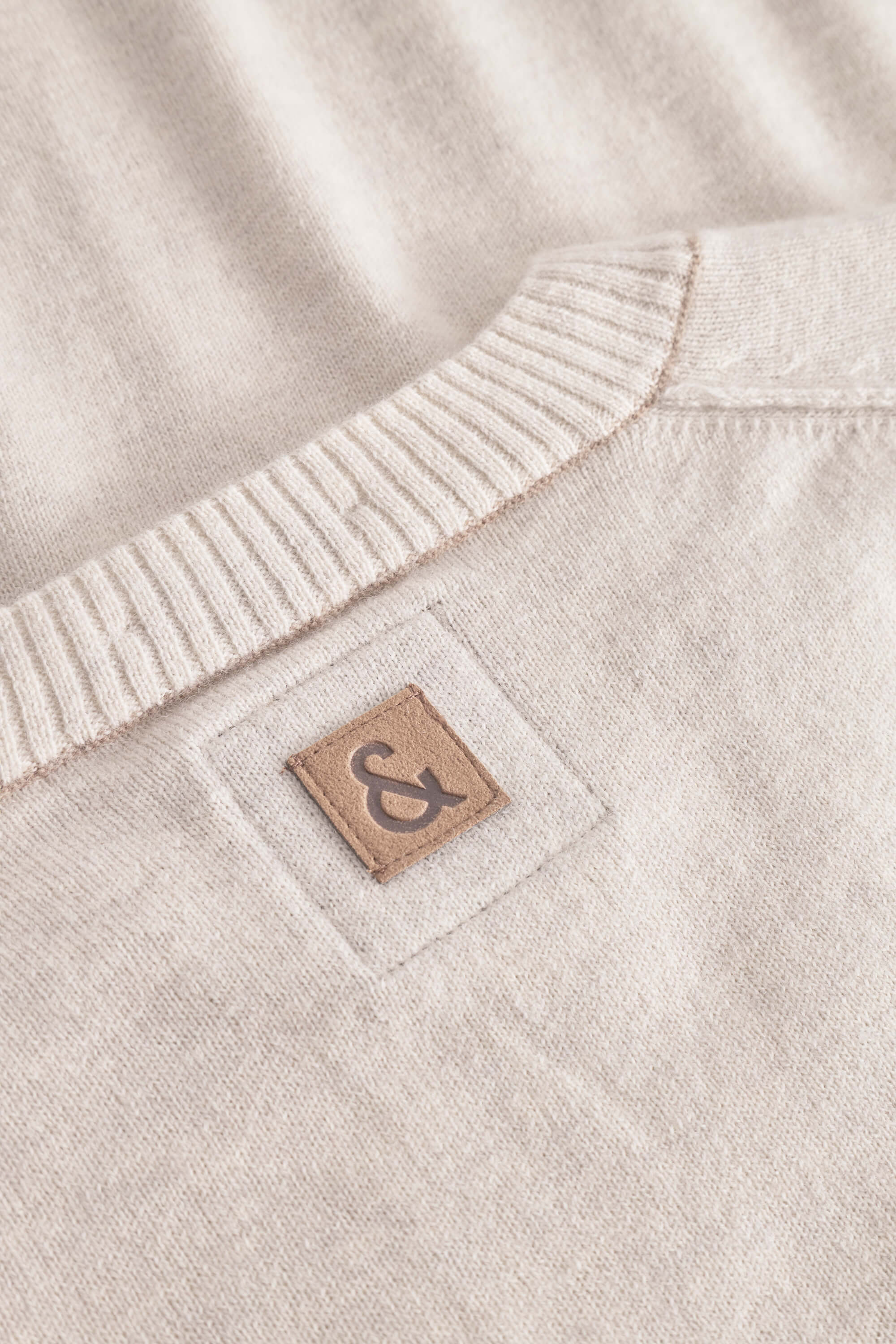 Strickpullover Merino Blend - Offwhite