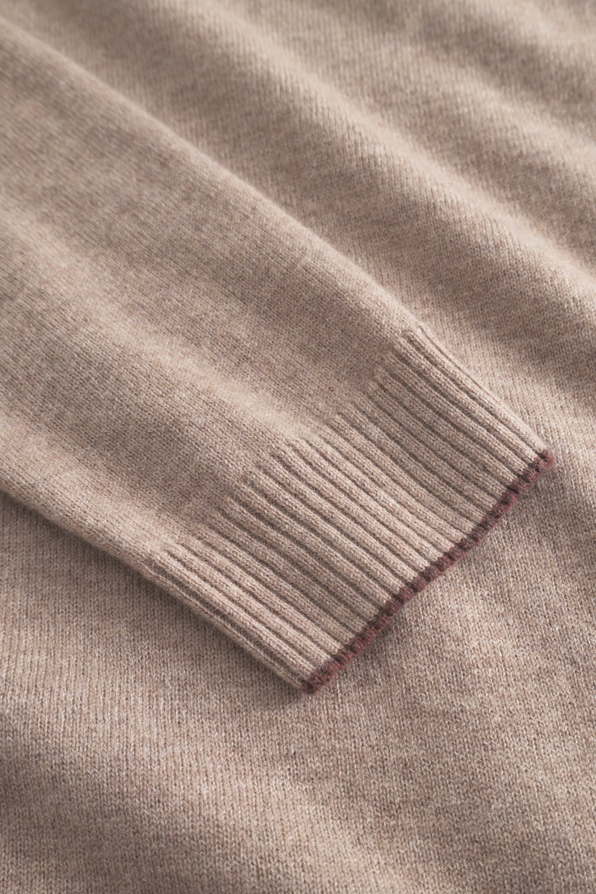 Knitted Jumper Merino Blend - Tent