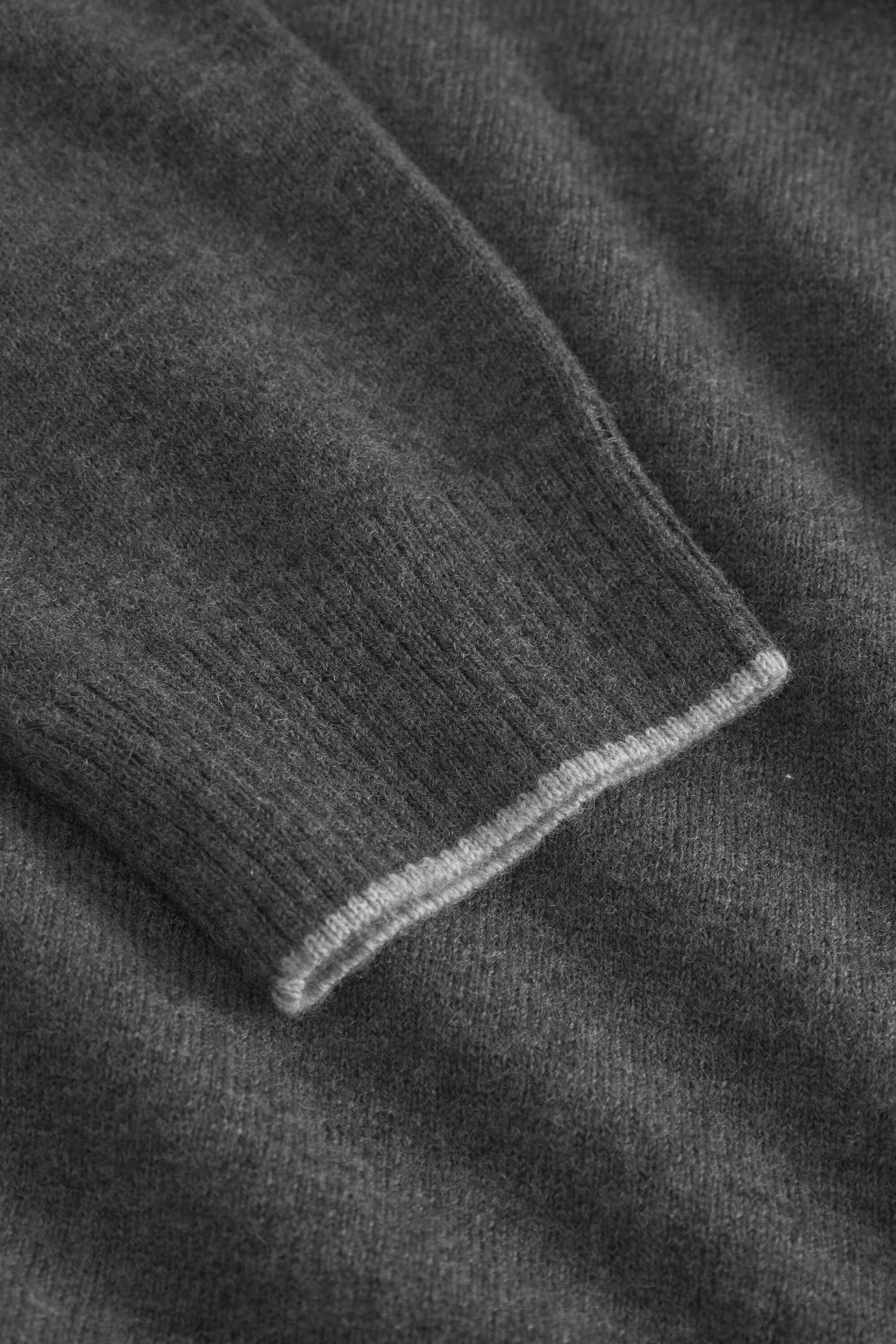 Strickpullover Merino Blend - Anthracite