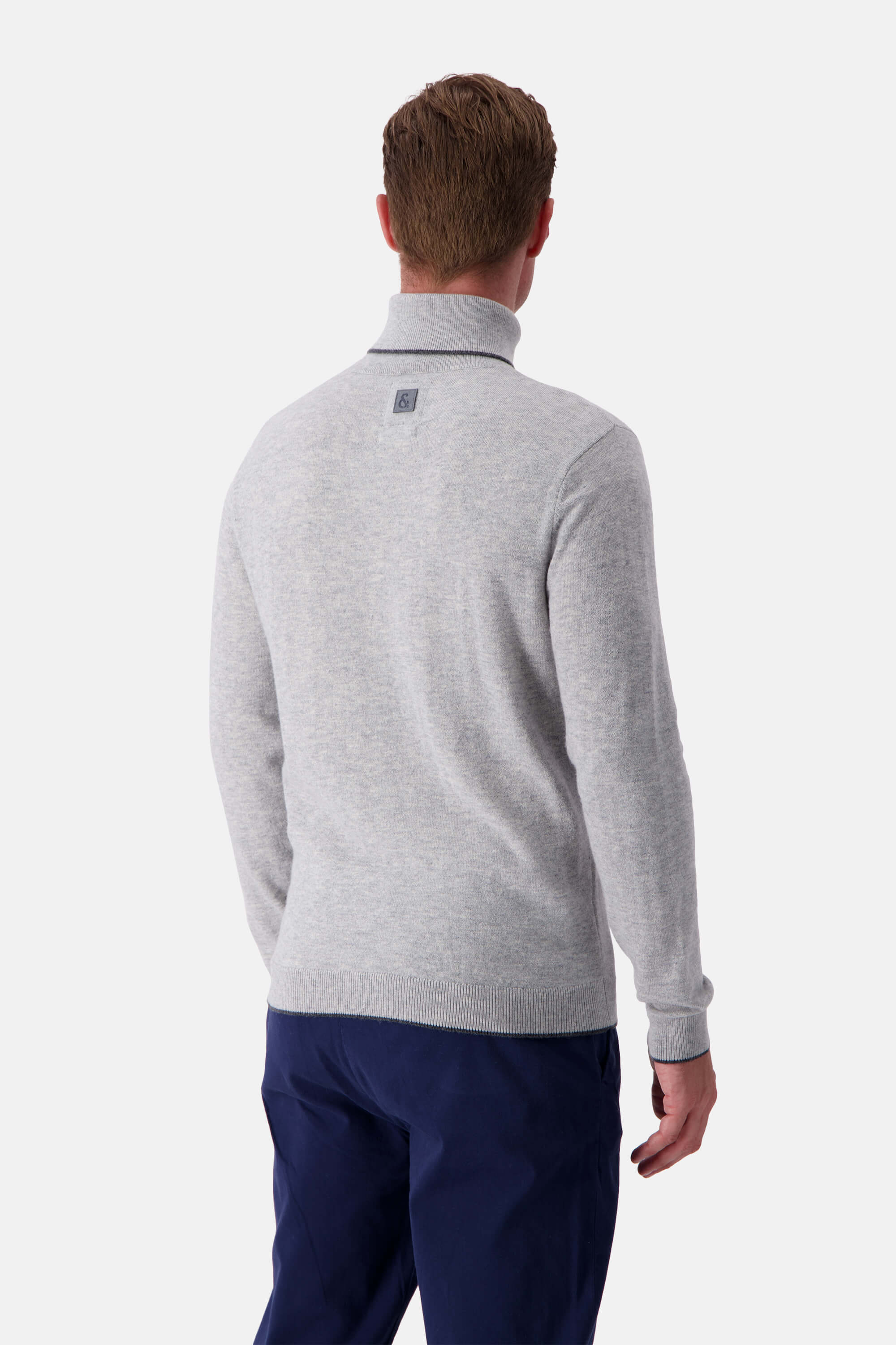 Strickpullover Merino Blend - Silver