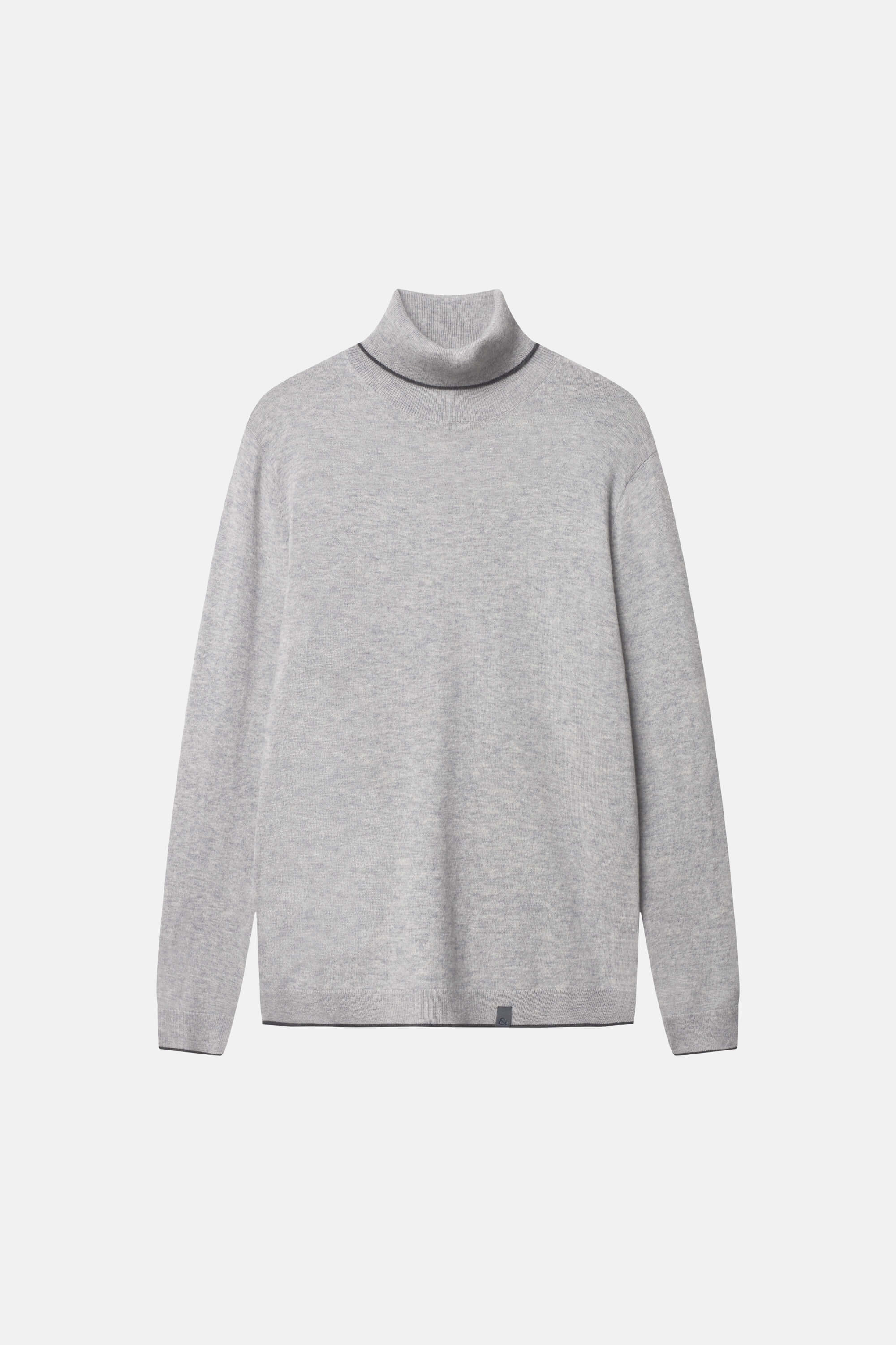 Strickpullover Merino Blend - Silver