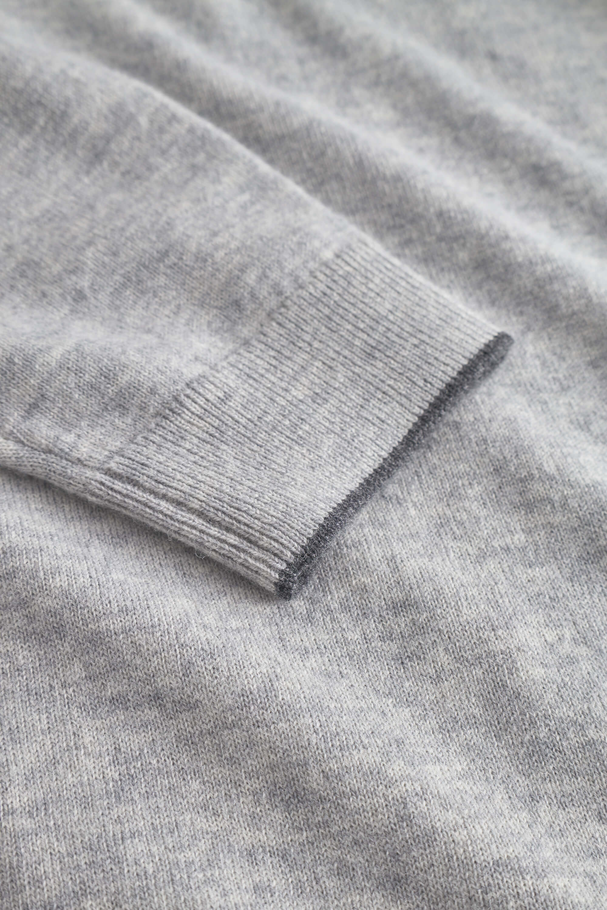 Strickpullover Merino Blend - Silver