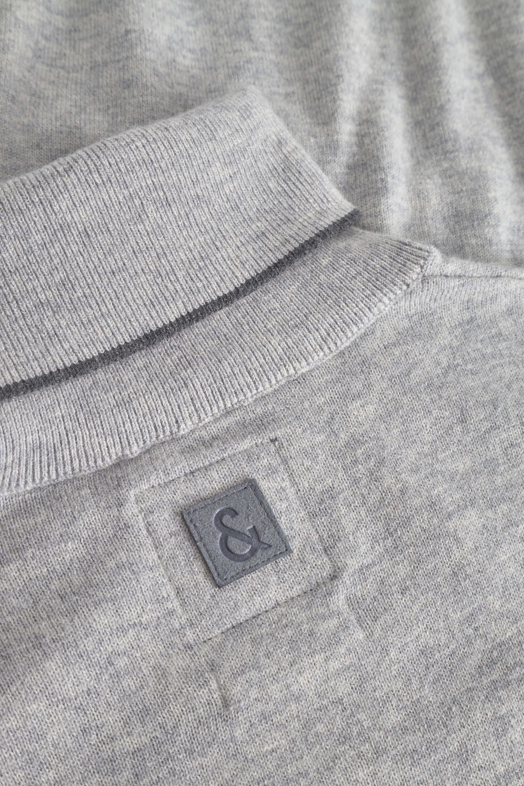 Strickpullover Merino Blend - Silver