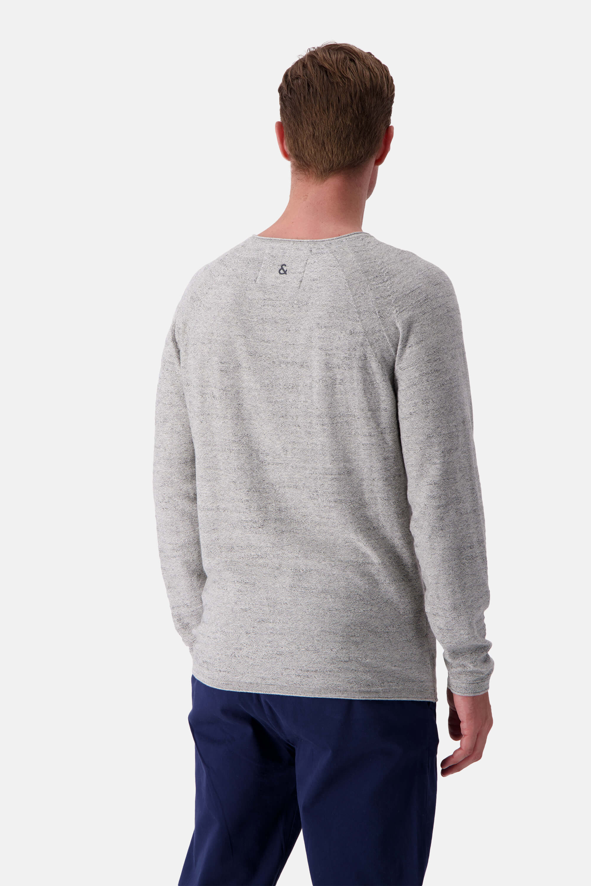 Pullover Slub - Silver