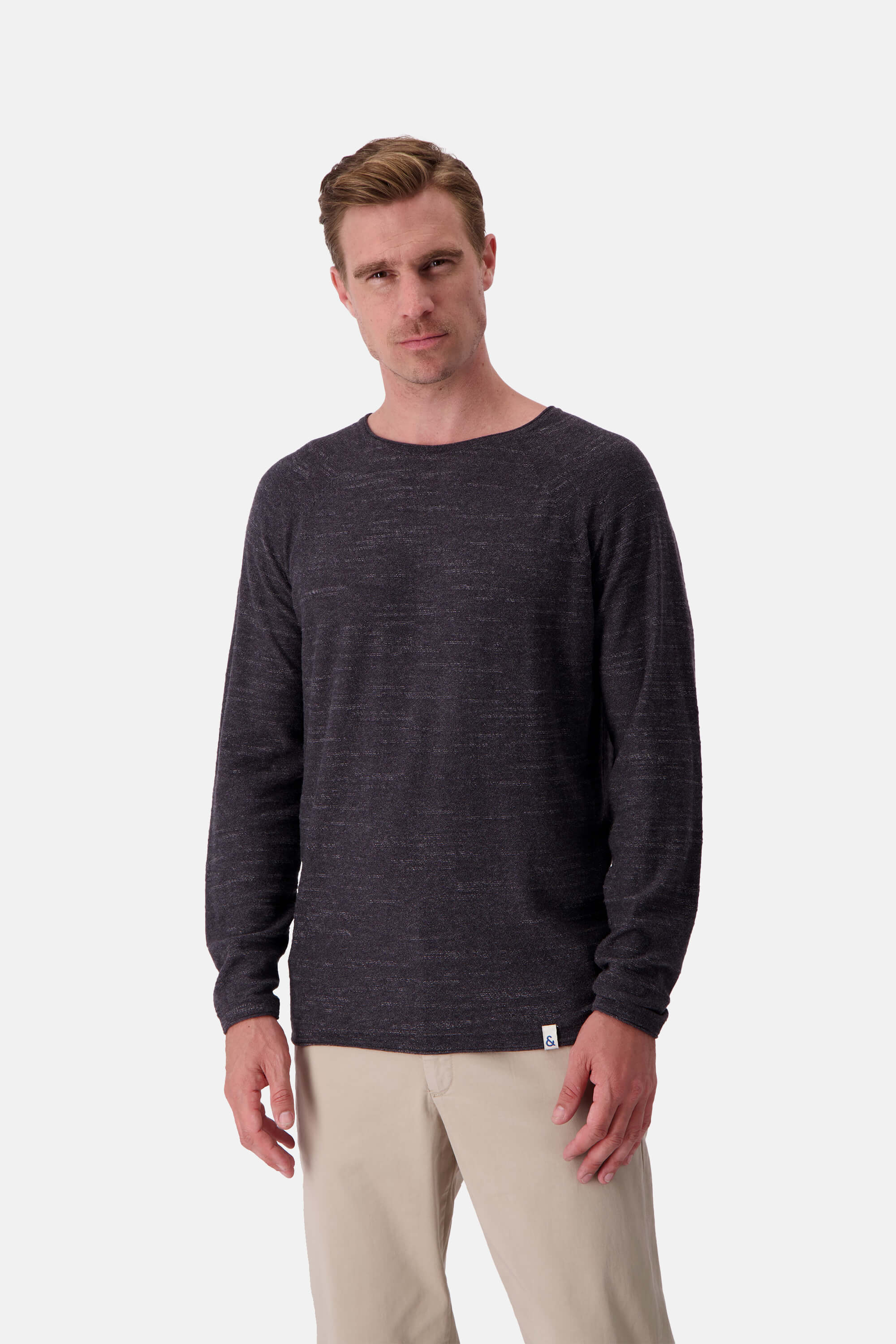 Pullover Slub - Anthracite