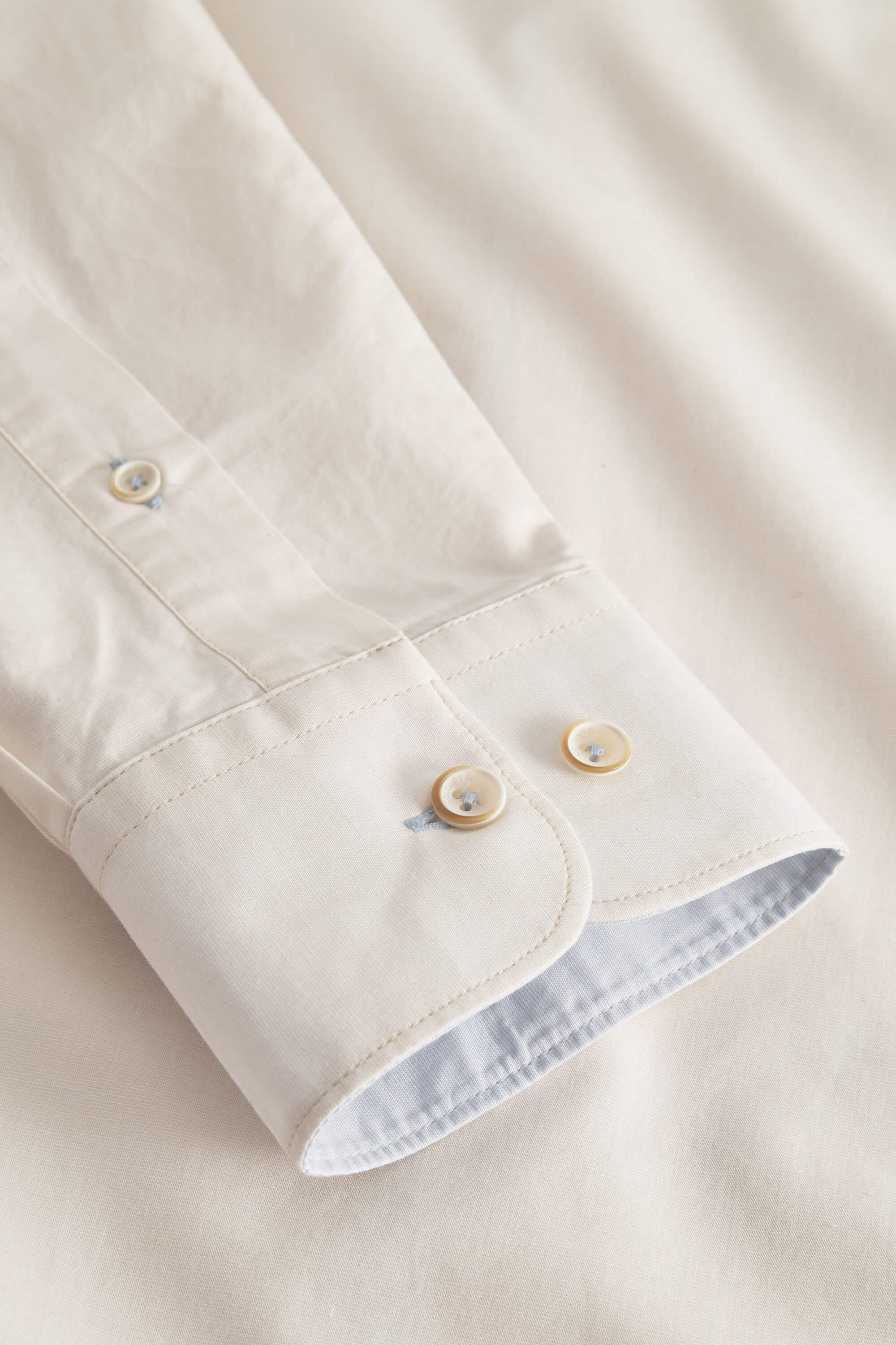 Basic Shirt Poplin - Offwhite