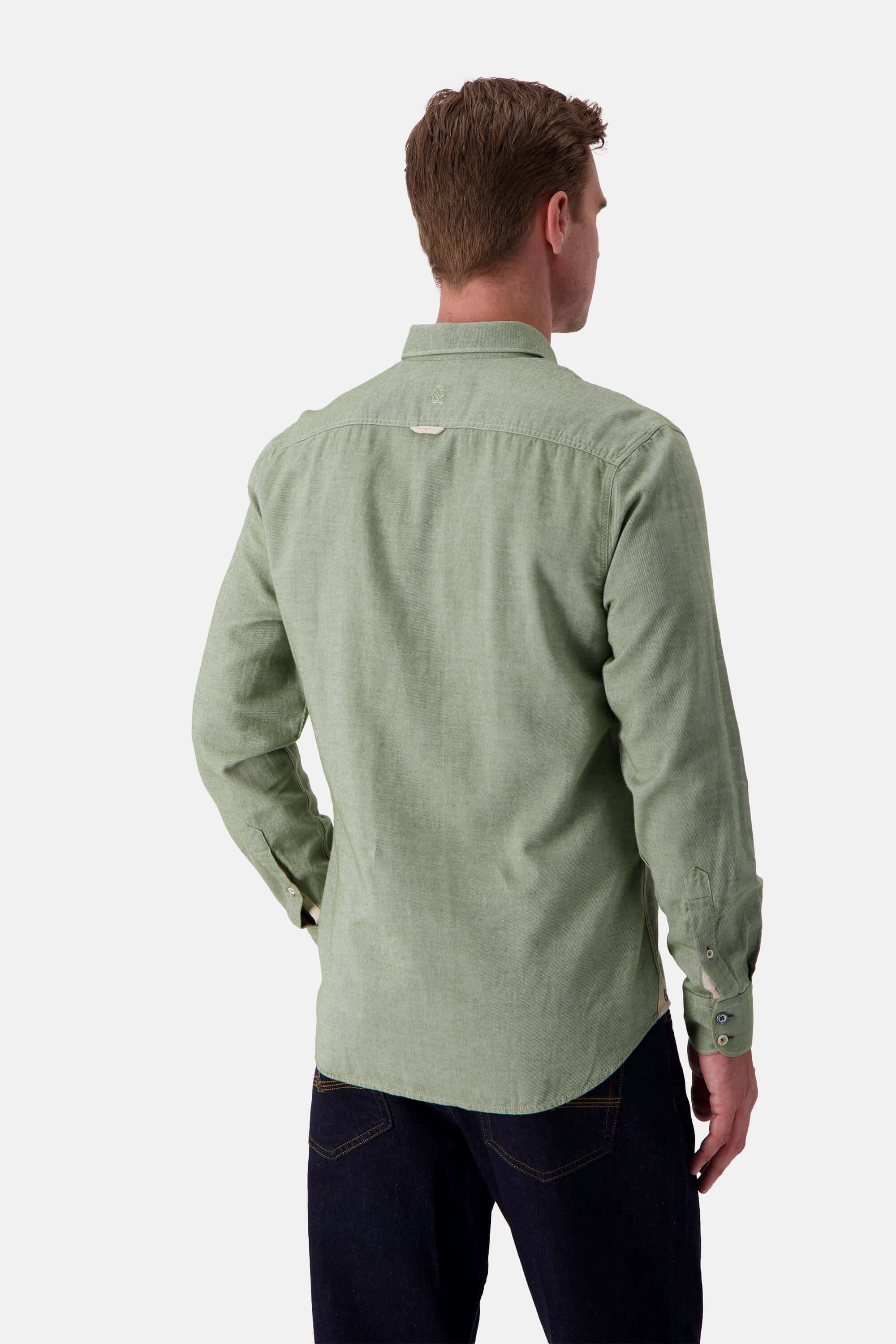 Hemd Twill Basic - Clover