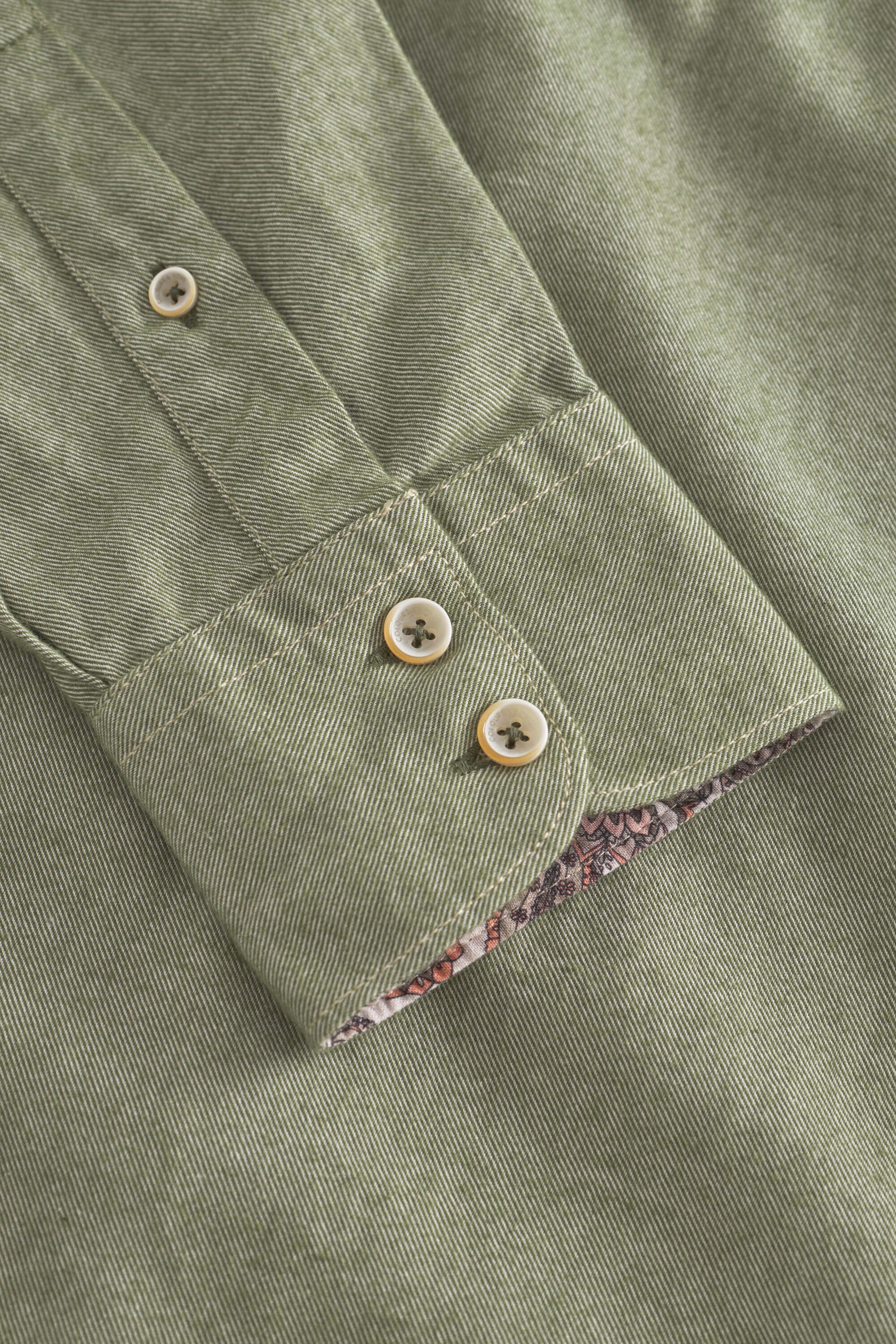 Shirt Twill Basic - Clover