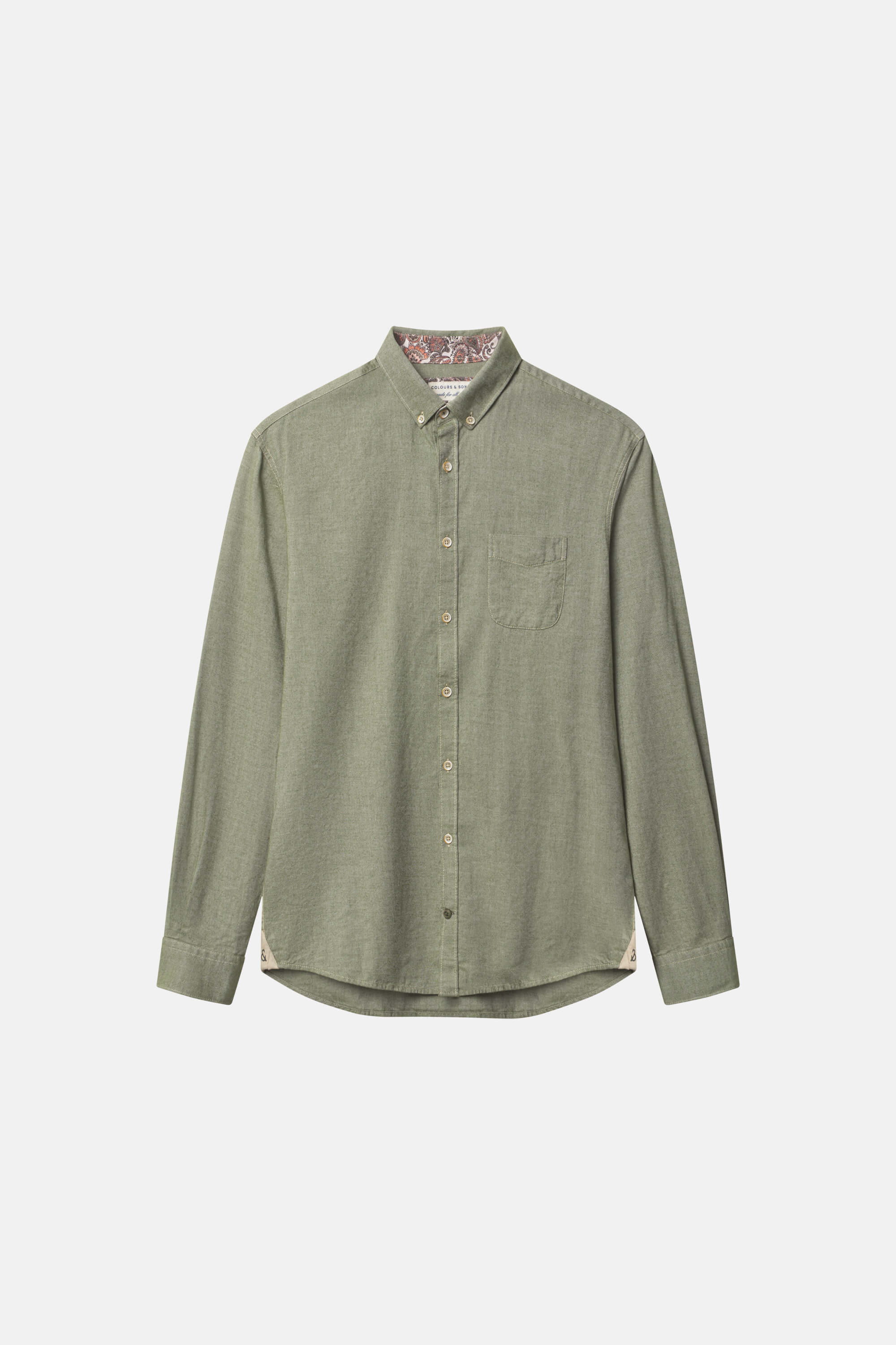 Hemd Twill Basic - Clover