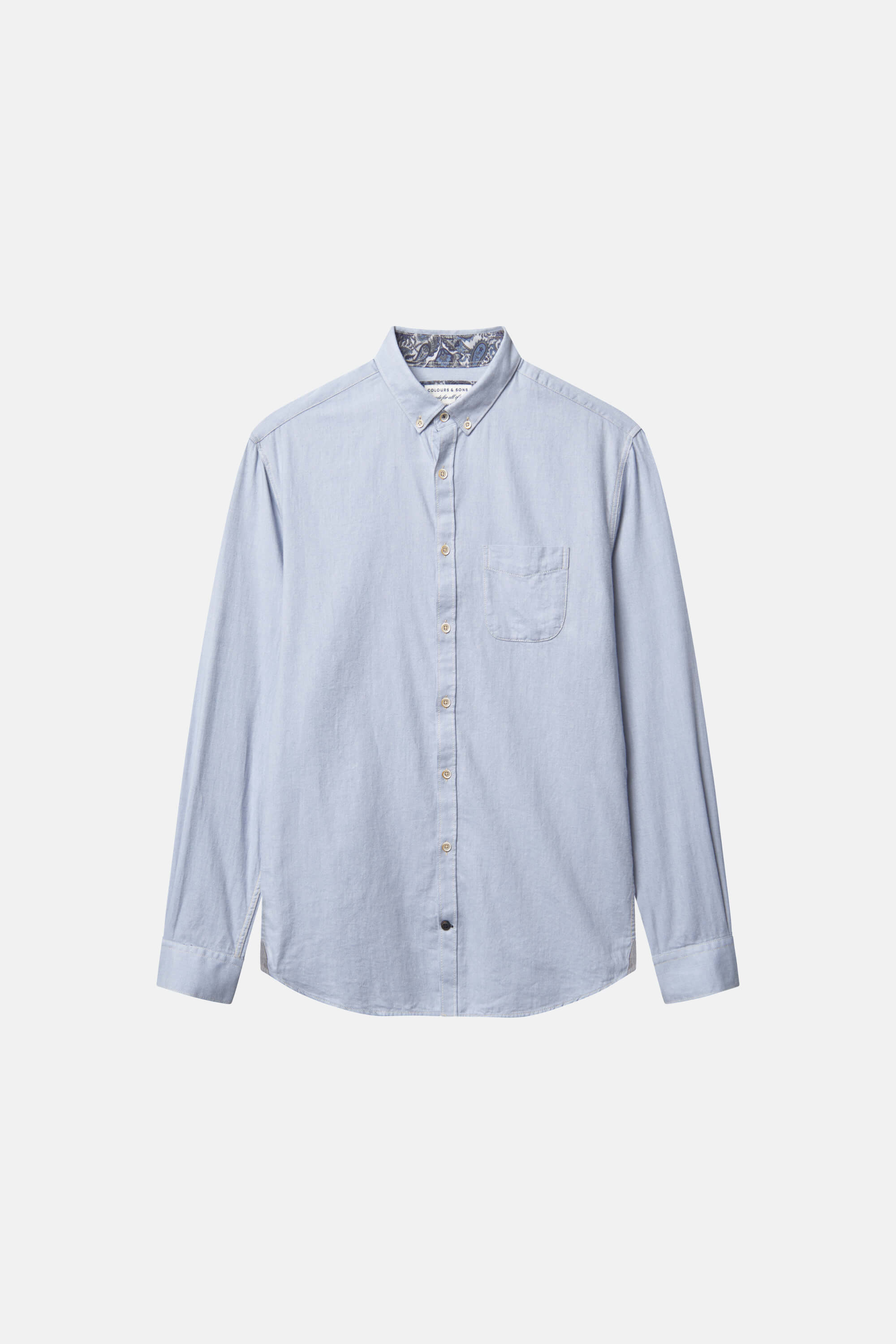 Shirt Twill Basic - Lake