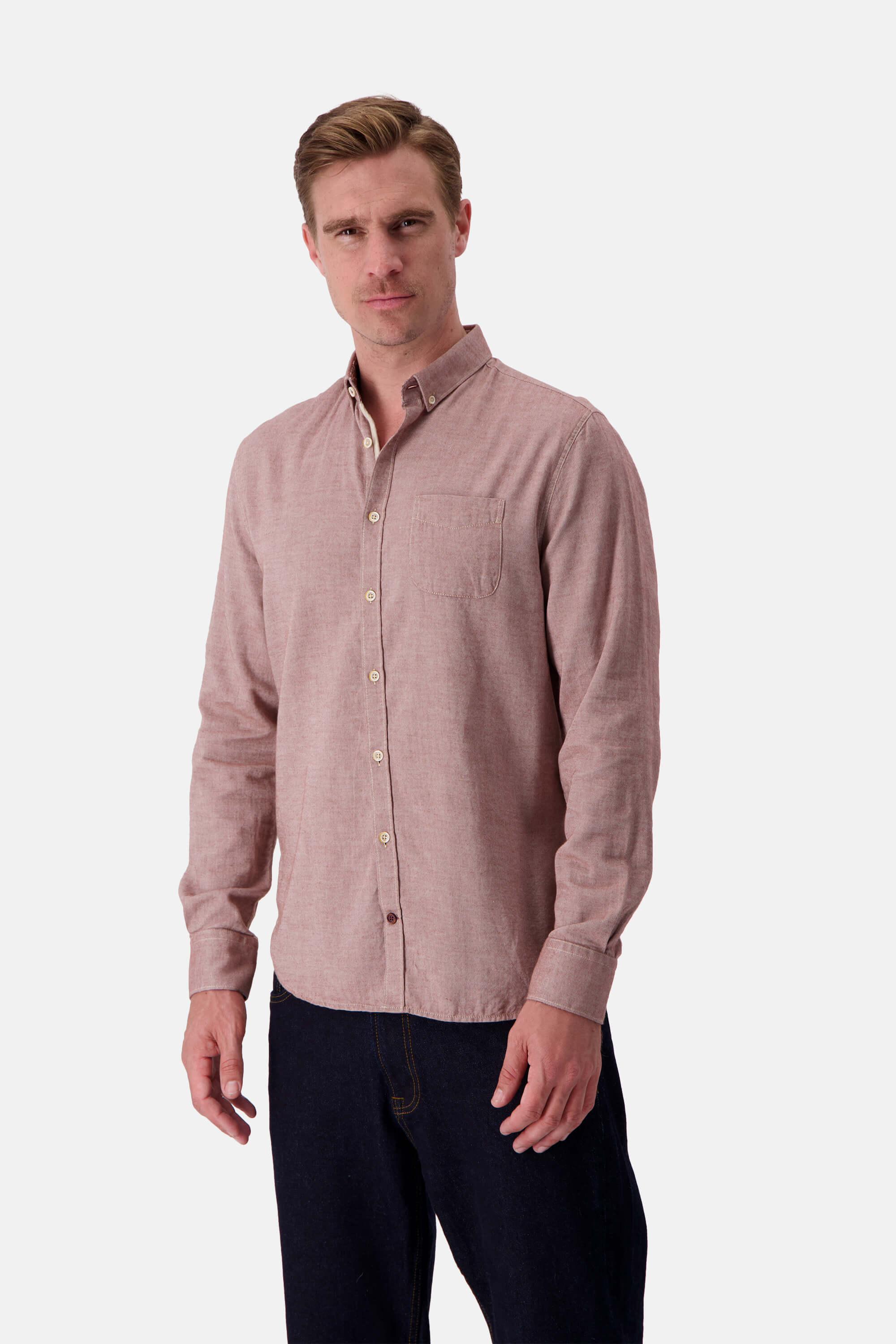 Shirt Twill Basic - Soil