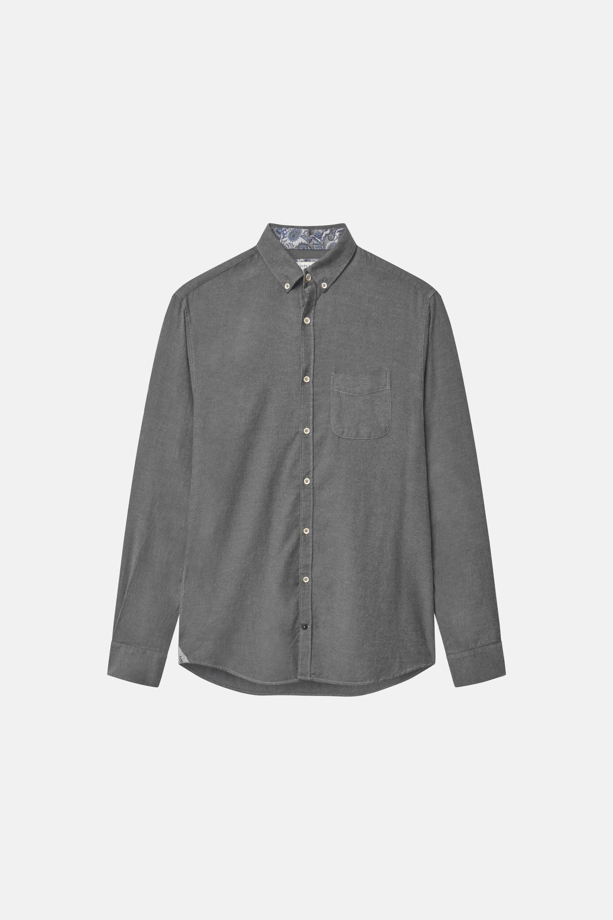 Shirt Twill Basic - Anthracite