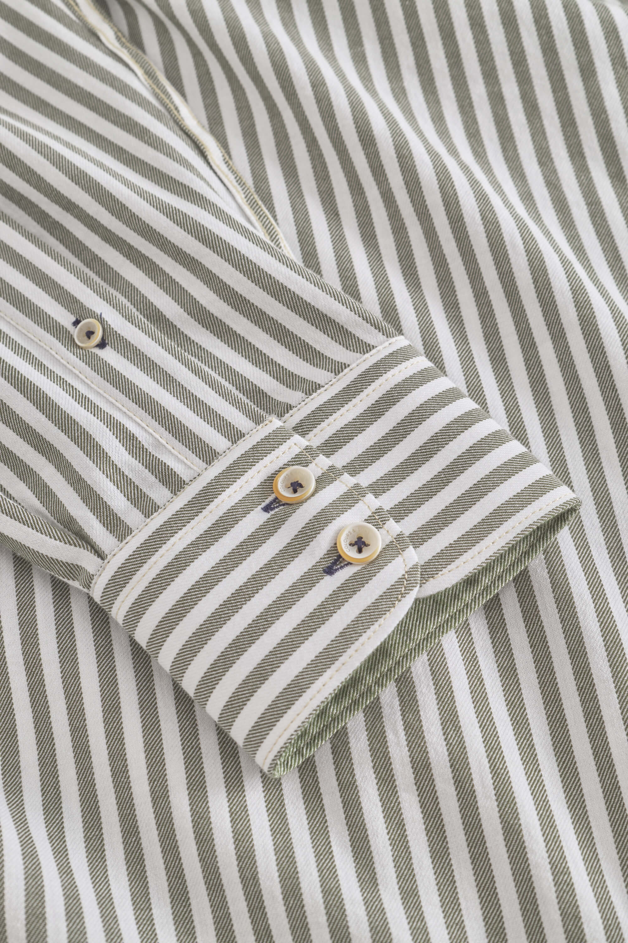 Hemd Twill Basic - Clover Stripes