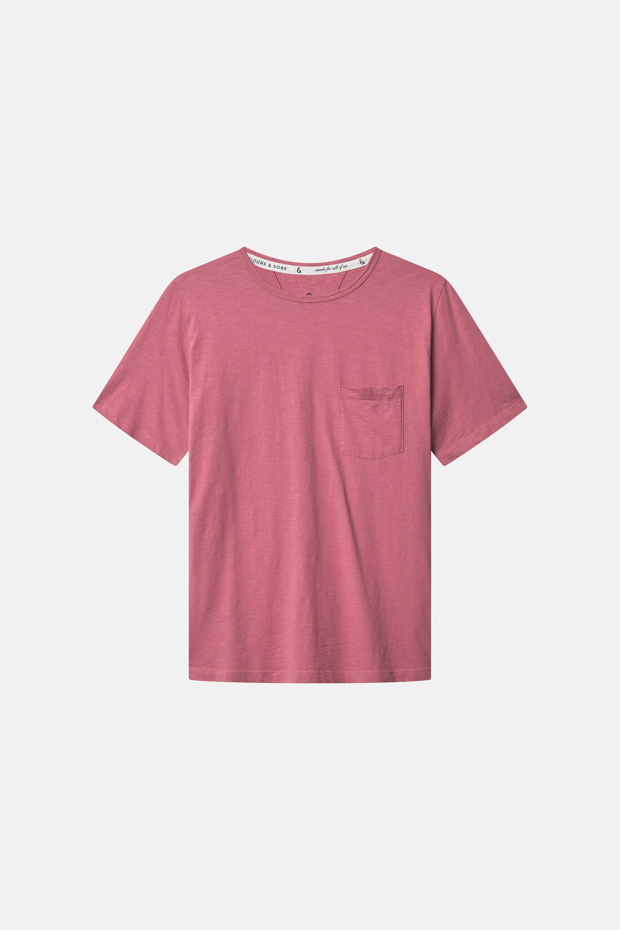T-Shirt Slub - Mauve