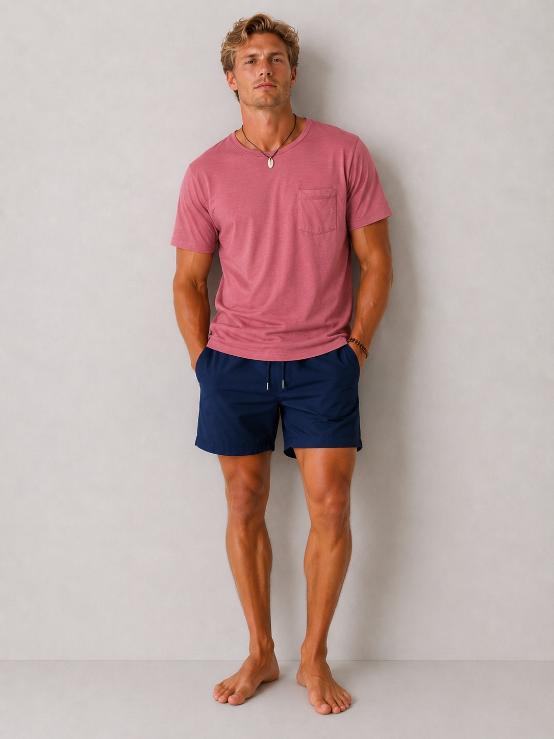 T-Shirt Slub - Mauve