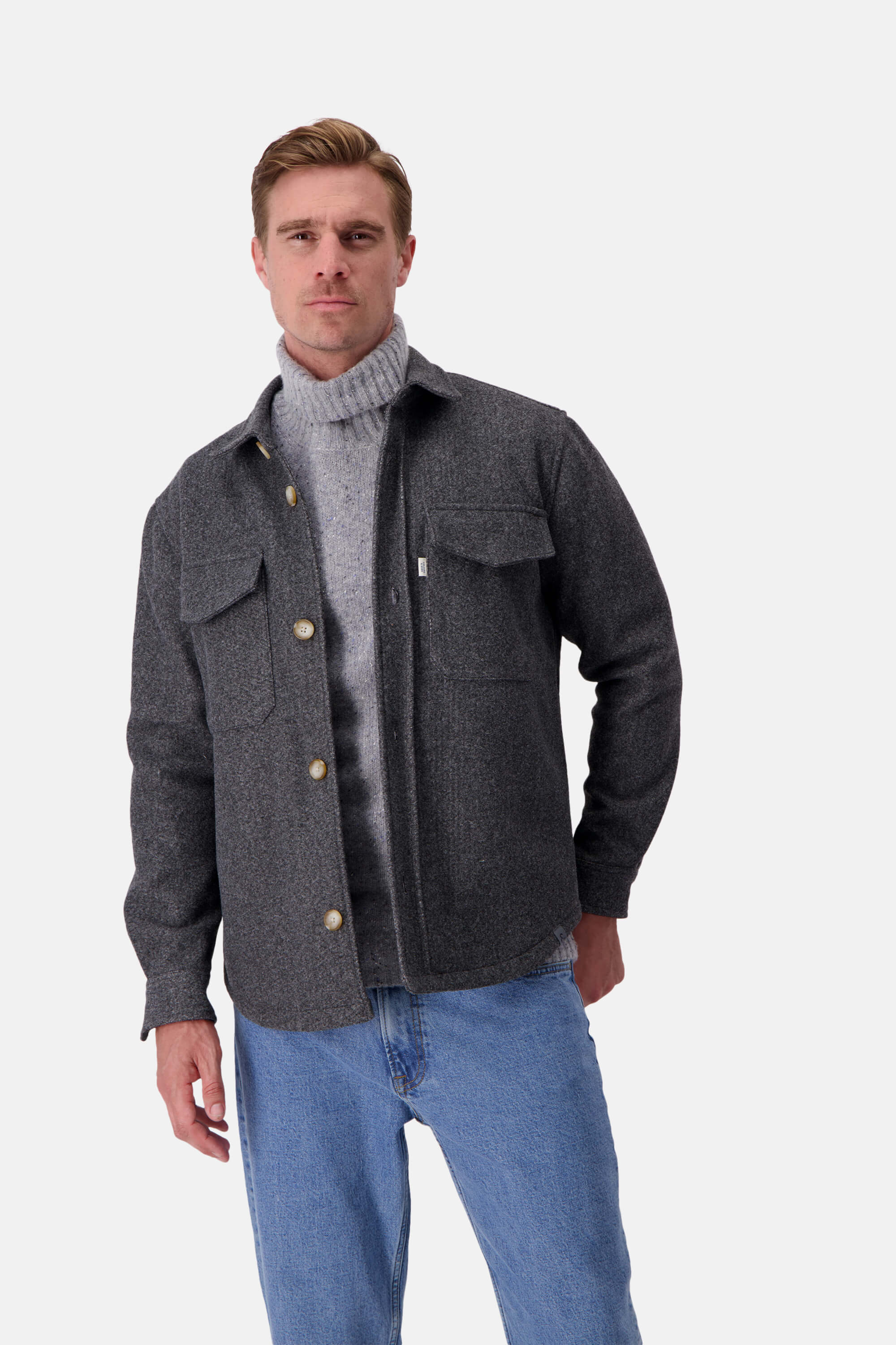 Worker Jacket-Soft Touch - Stone