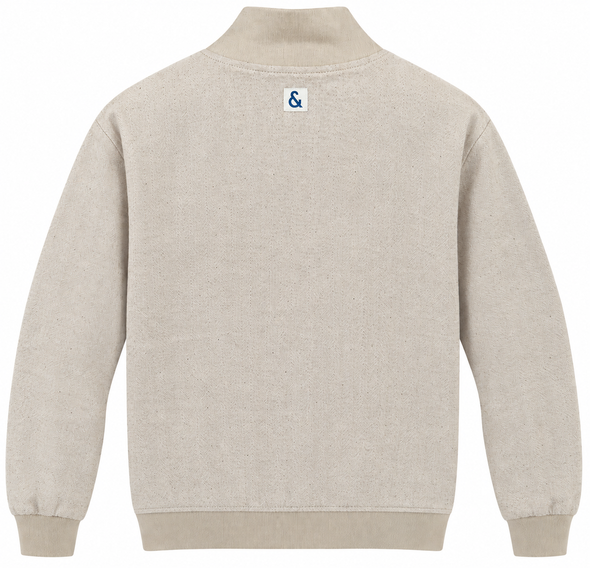Blouson Herrinbone Leinen Blend - Offwhite
