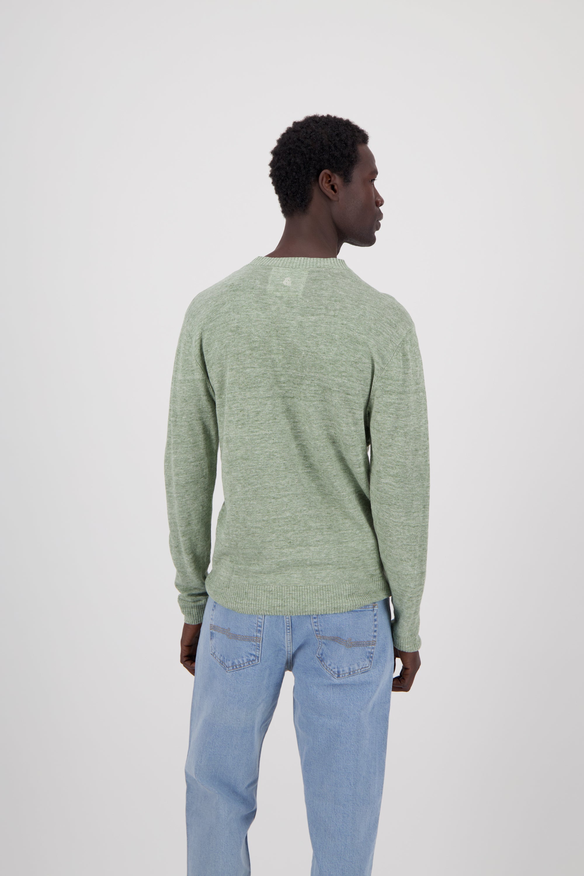 Jumper linen - Lime