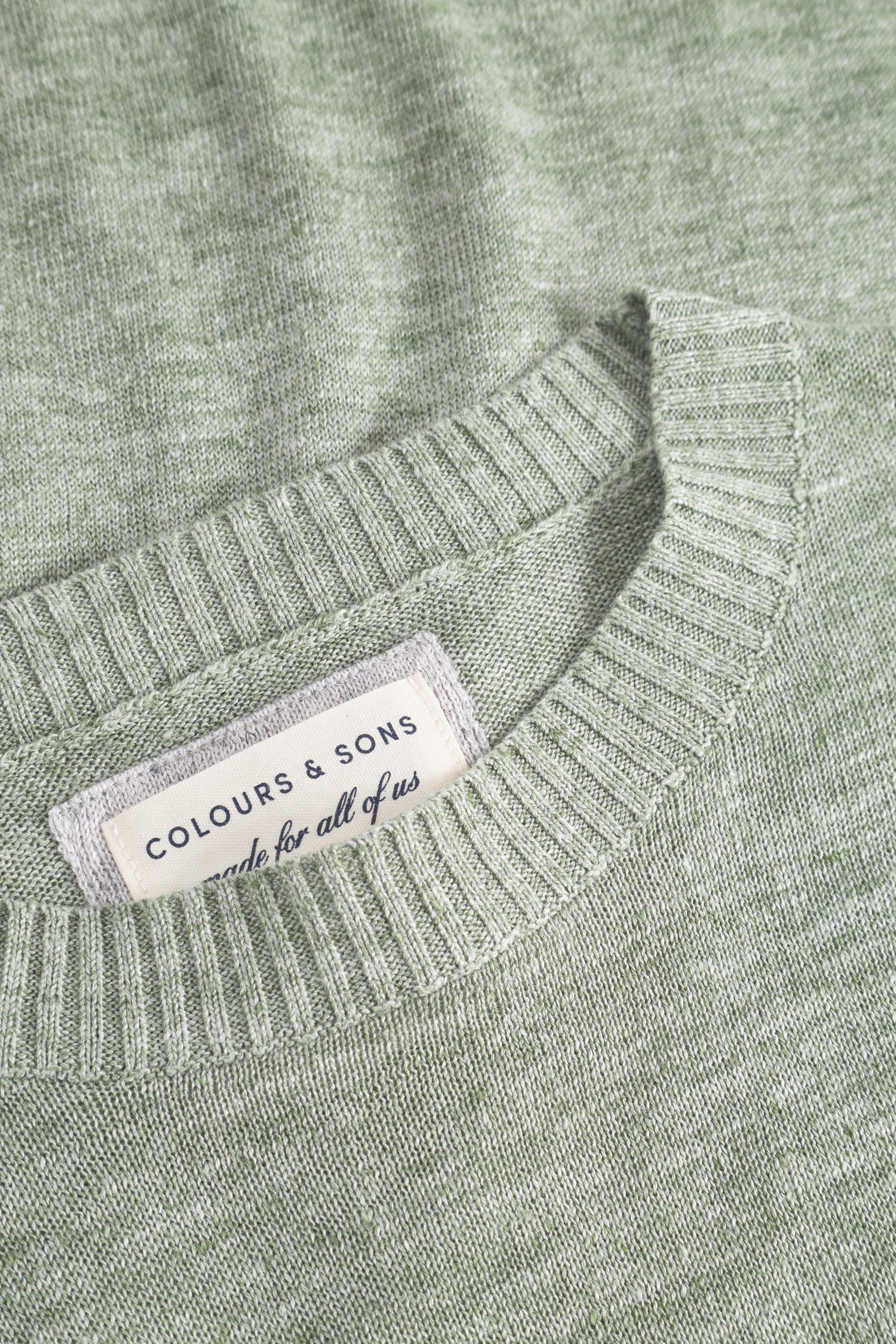 Jumper linen - Lime